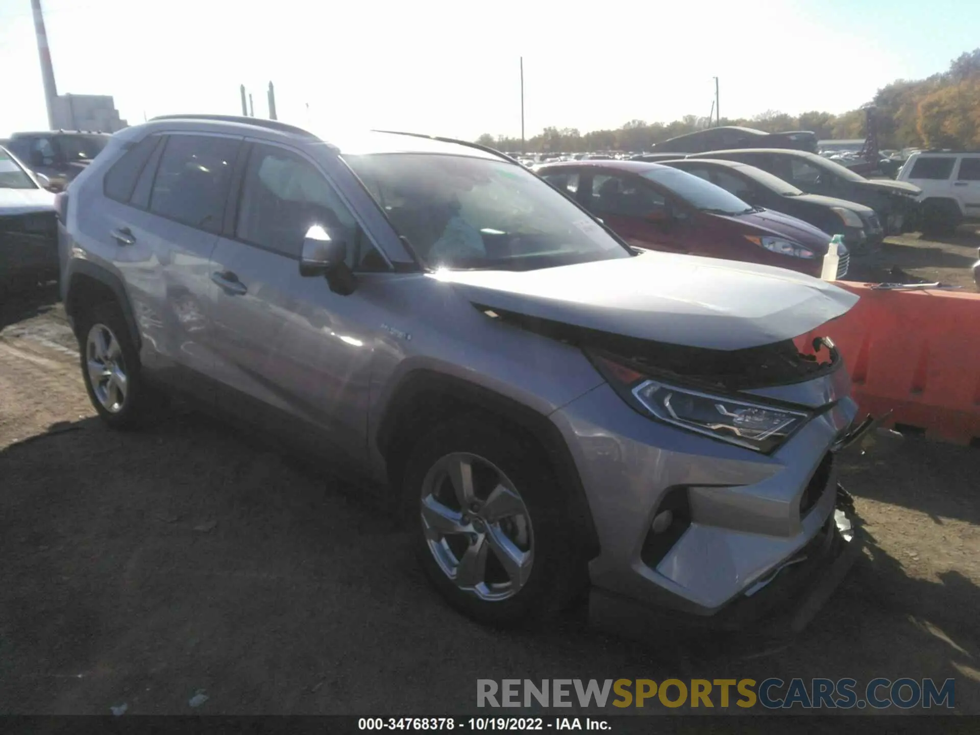 1 fotografías del automóvil dañado 2T3B6RFV4MW028867 TOYOTA RAV4 2021