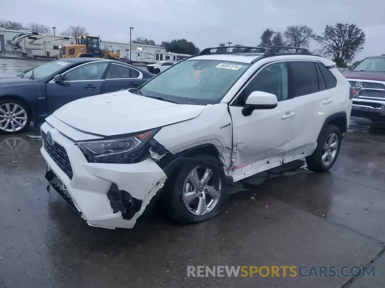 1 fotografías del automóvil dañado 2T3B6RFV7MW021394 TOYOTA RAV4 2021