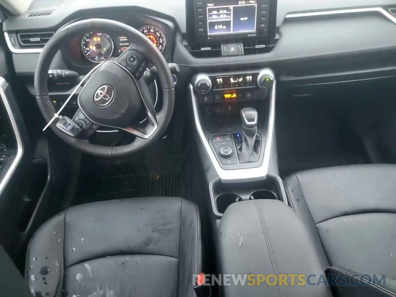 8 fotografías del automóvil dañado 2T3B6RFV7MW021394 TOYOTA RAV4 2021