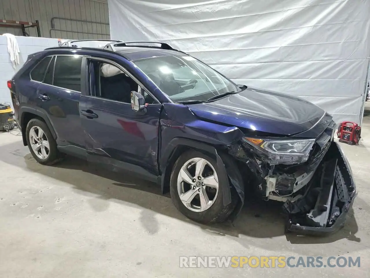 4 fotografías del automóvil dañado 2T3B6RFV8MW008170 TOYOTA RAV4 2021
