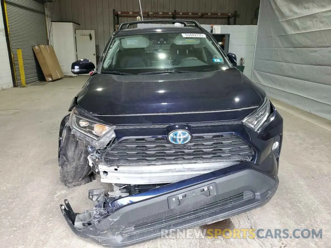 5 fotografías del automóvil dañado 2T3B6RFV8MW008170 TOYOTA RAV4 2021