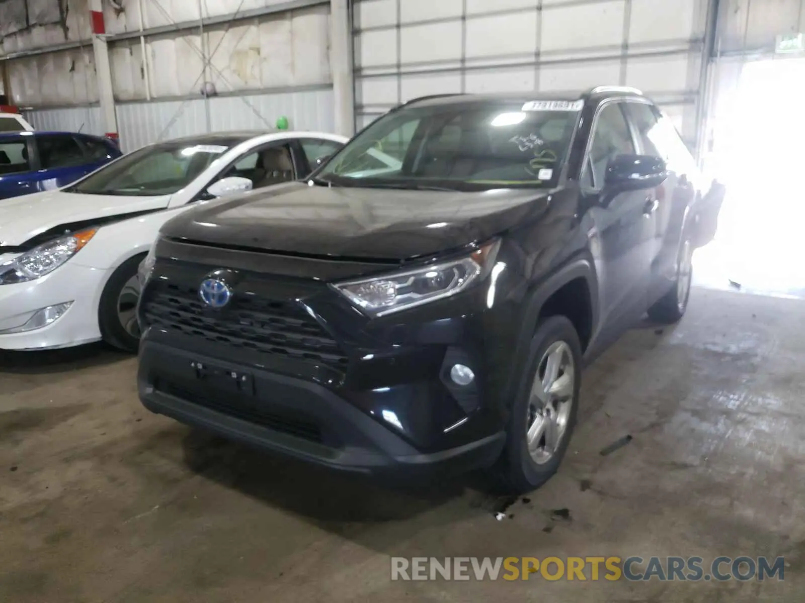 2 fotografías del automóvil dañado 2T3B6RFV9MW012762 TOYOTA RAV4 2021