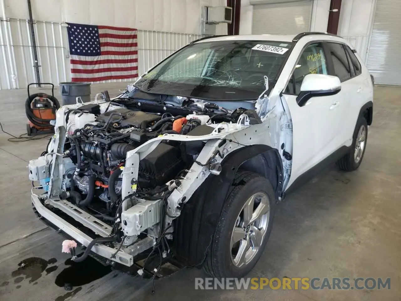 2 fotografías del automóvil dañado 2T3B6RFVXMW029151 TOYOTA RAV4 2021