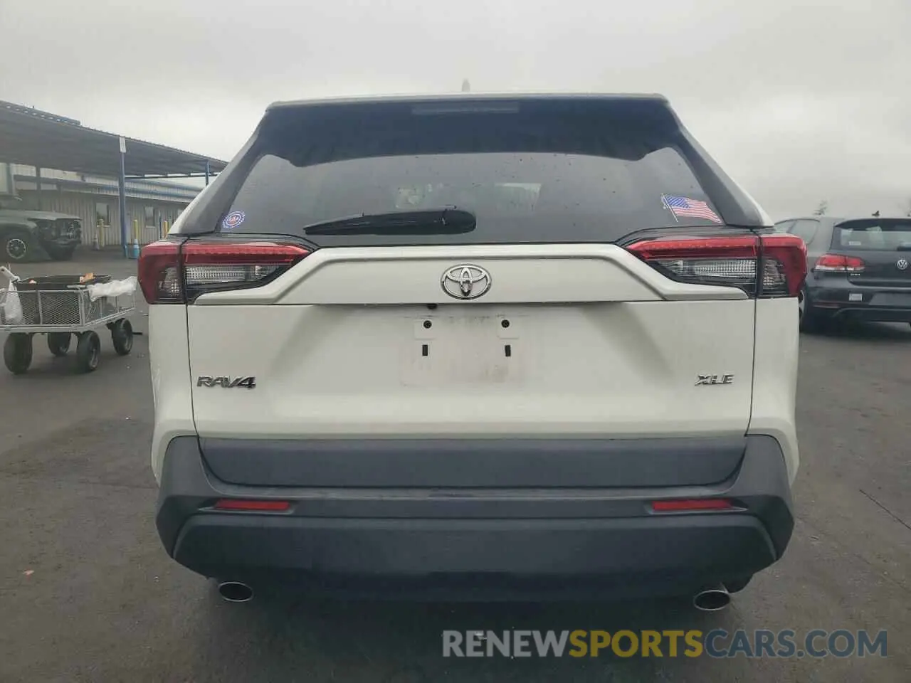 6 fotografías del automóvil dañado 2T3C1RFV0MW127334 TOYOTA RAV4 2021