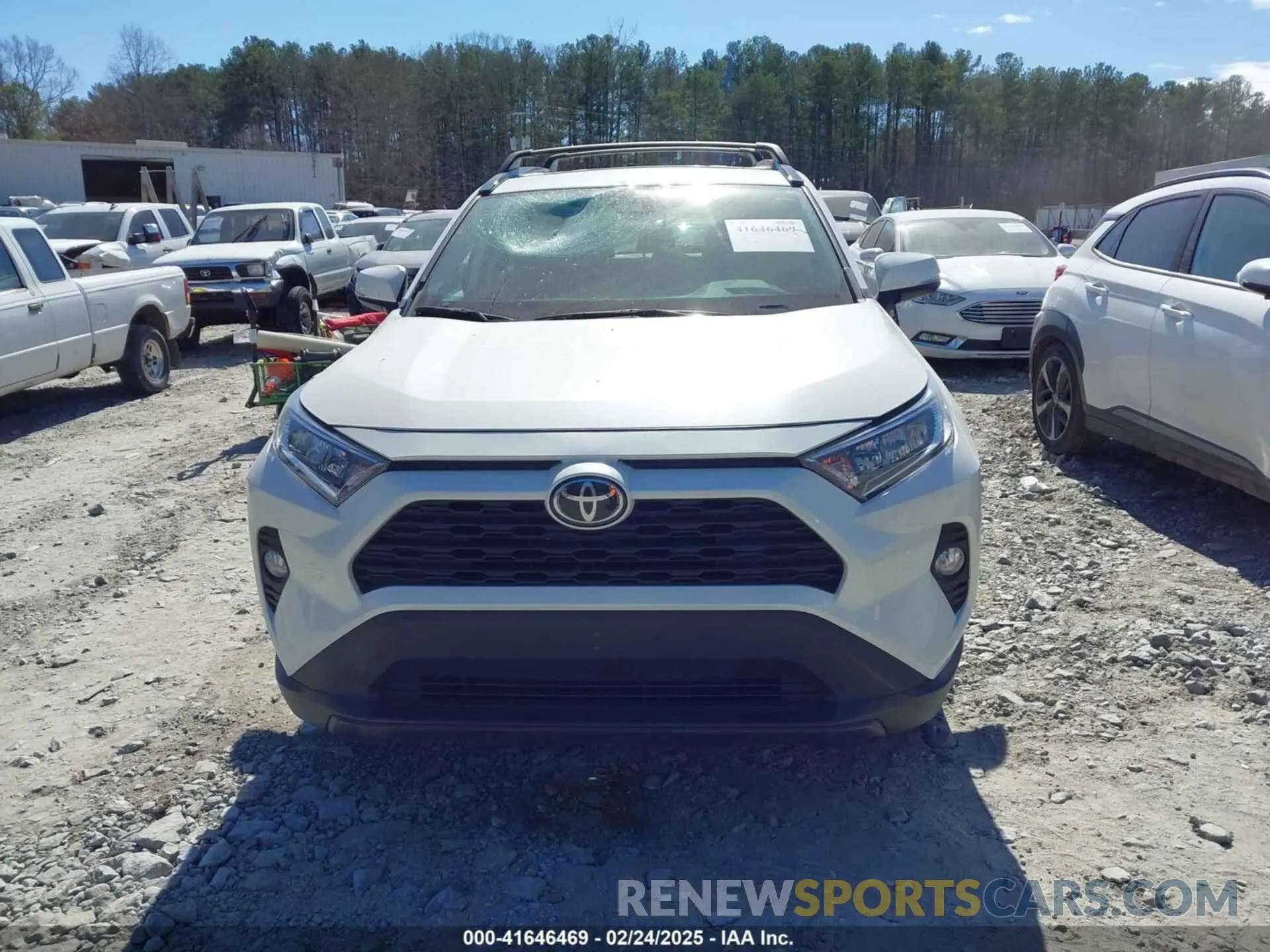 12 fotografías del automóvil dañado 2T3C1RFV0MW127432 TOYOTA RAV4 2021