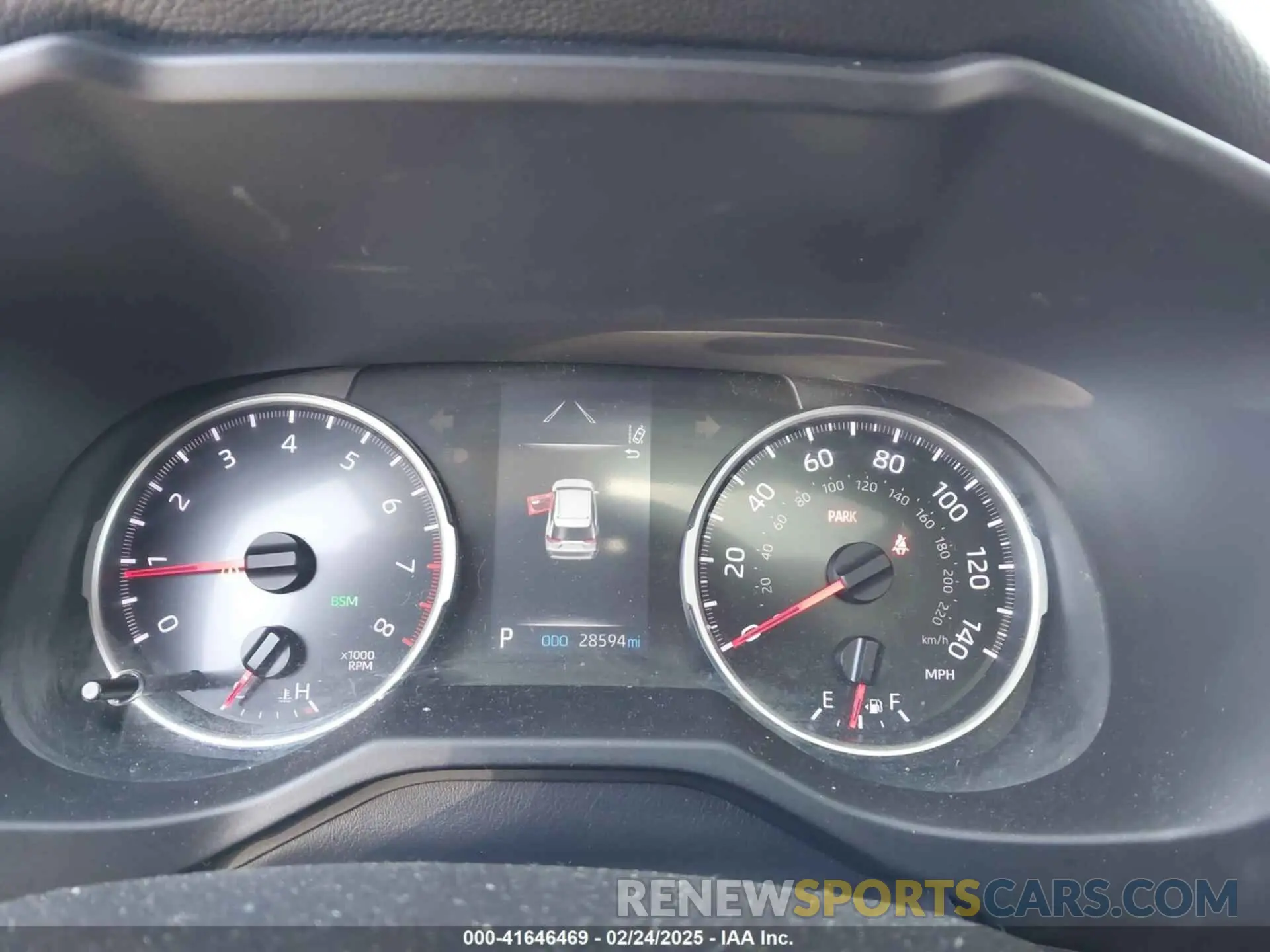 7 fotografías del automóvil dañado 2T3C1RFV0MW127432 TOYOTA RAV4 2021