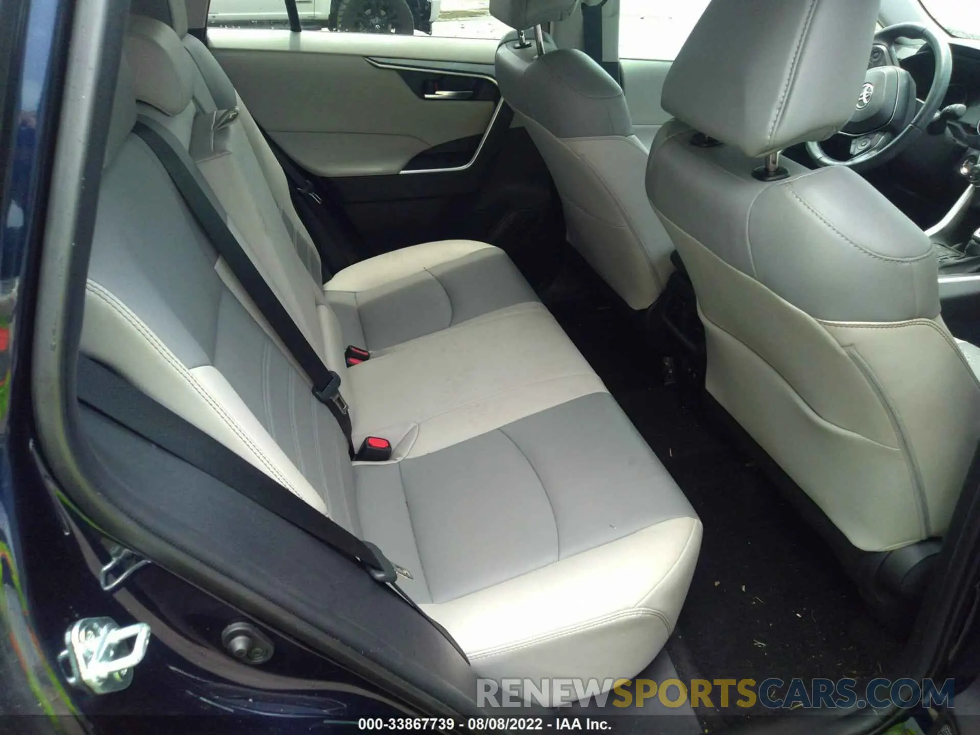 8 fotografías del automóvil dañado 2T3C1RFV0MW133537 TOYOTA RAV4 2021