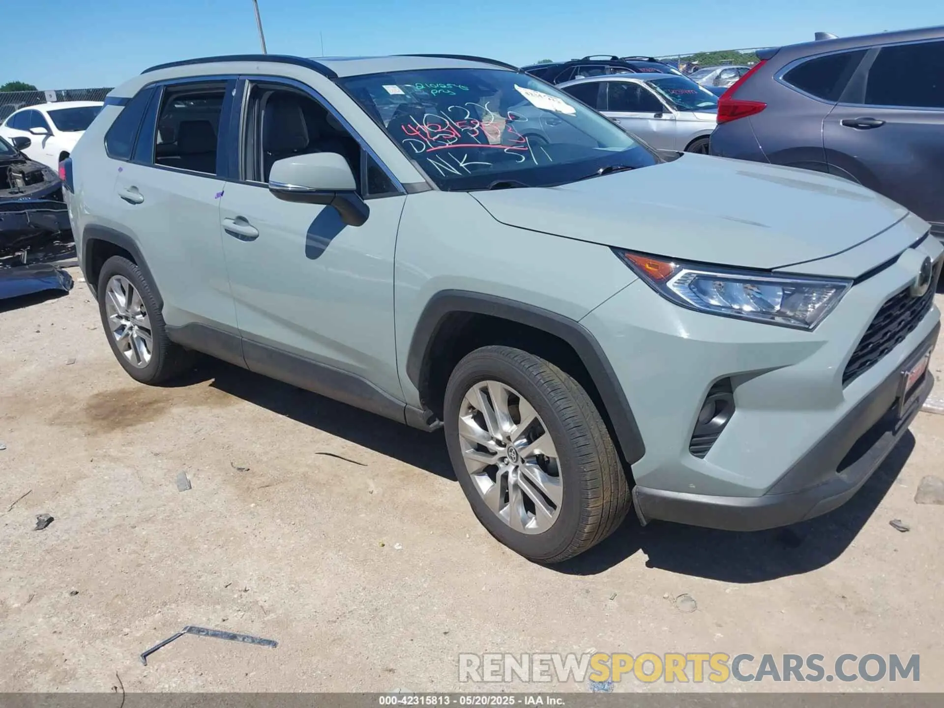 1 fotografías del automóvil dañado 2T3C1RFV0MW140682 TOYOTA RAV4 2021