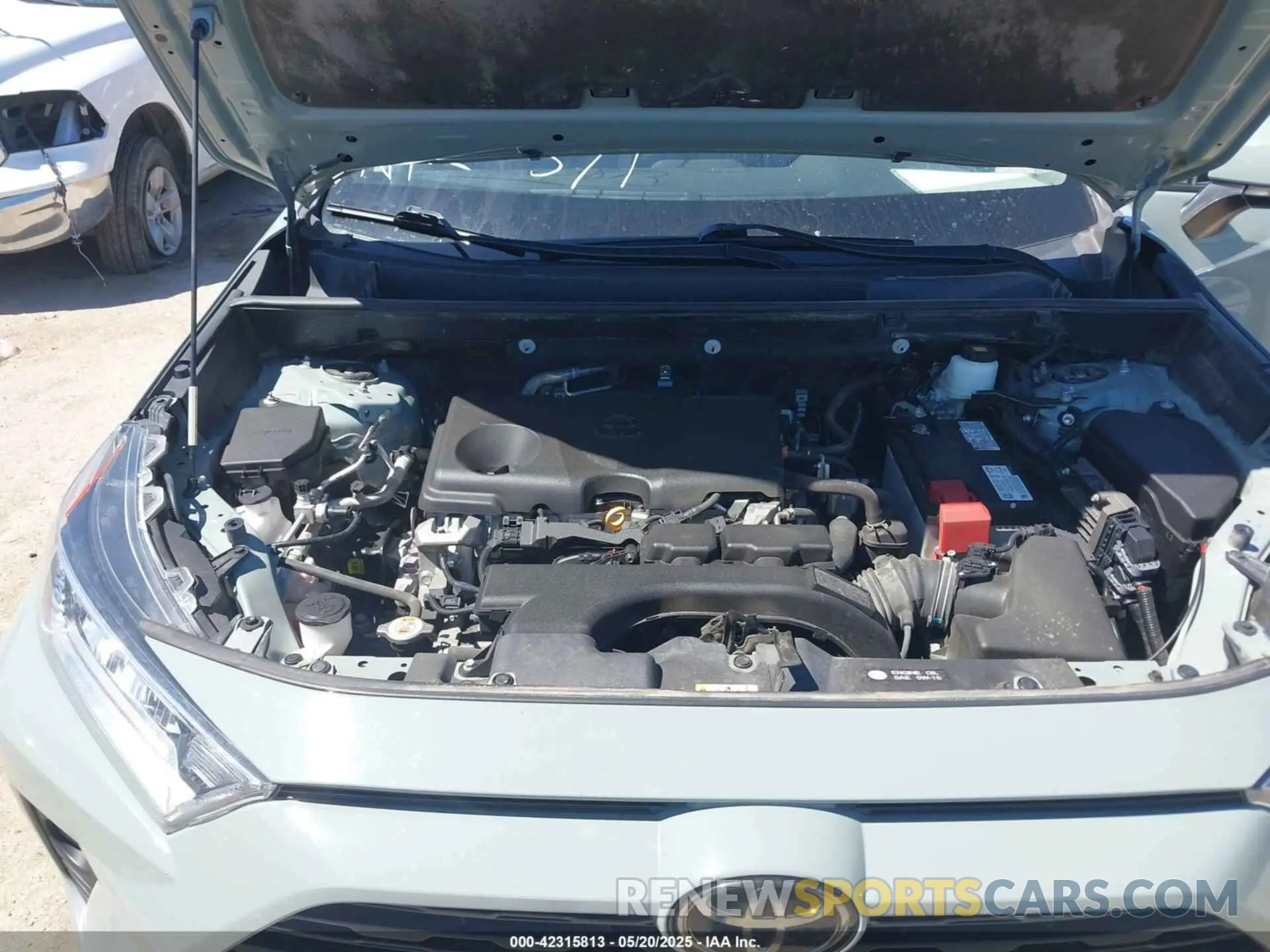 10 fotografías del automóvil dañado 2T3C1RFV0MW140682 TOYOTA RAV4 2021