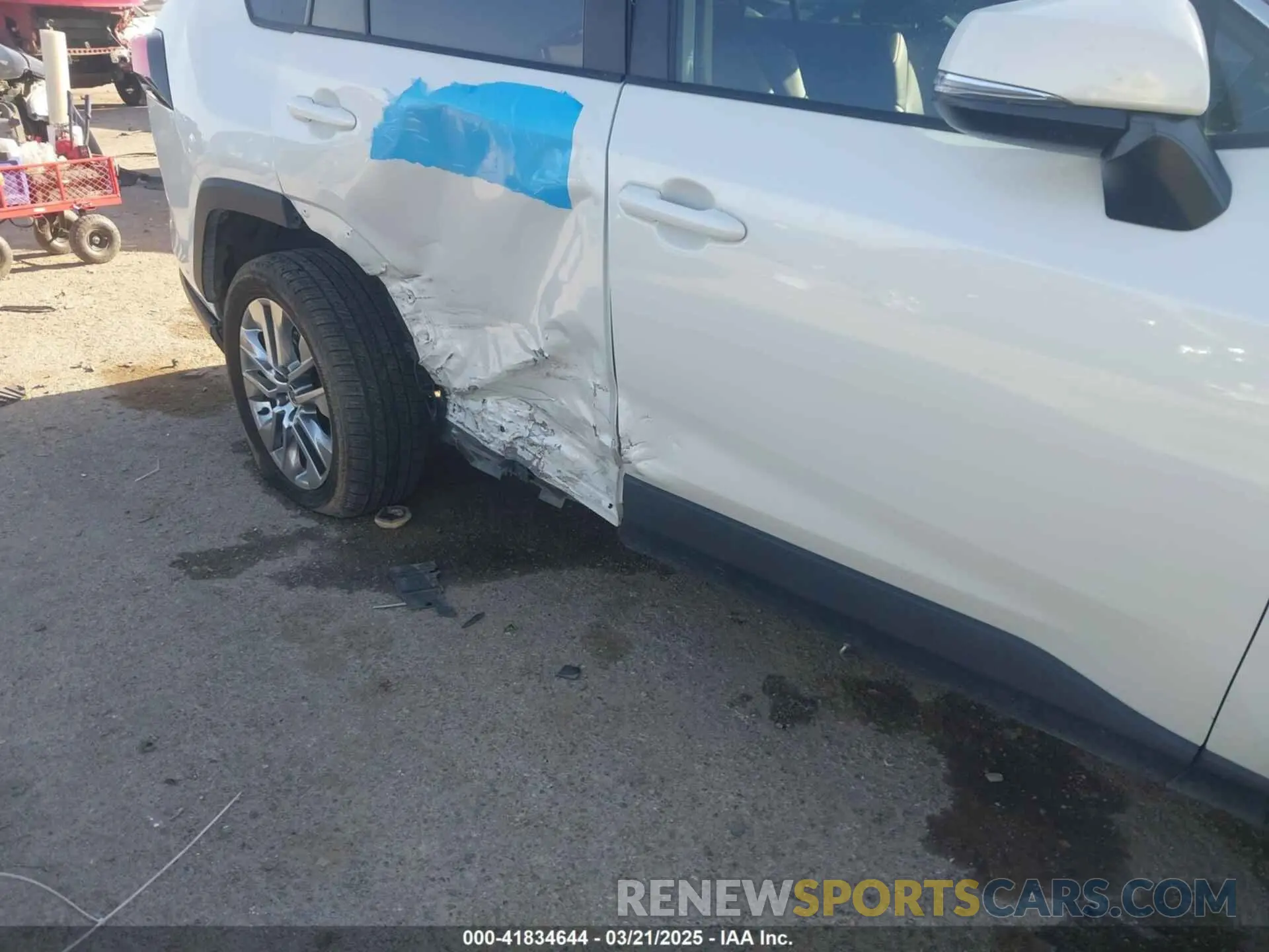 6 fotografías del automóvil dañado 2T3C1RFV0MW152654 TOYOTA RAV4 2021