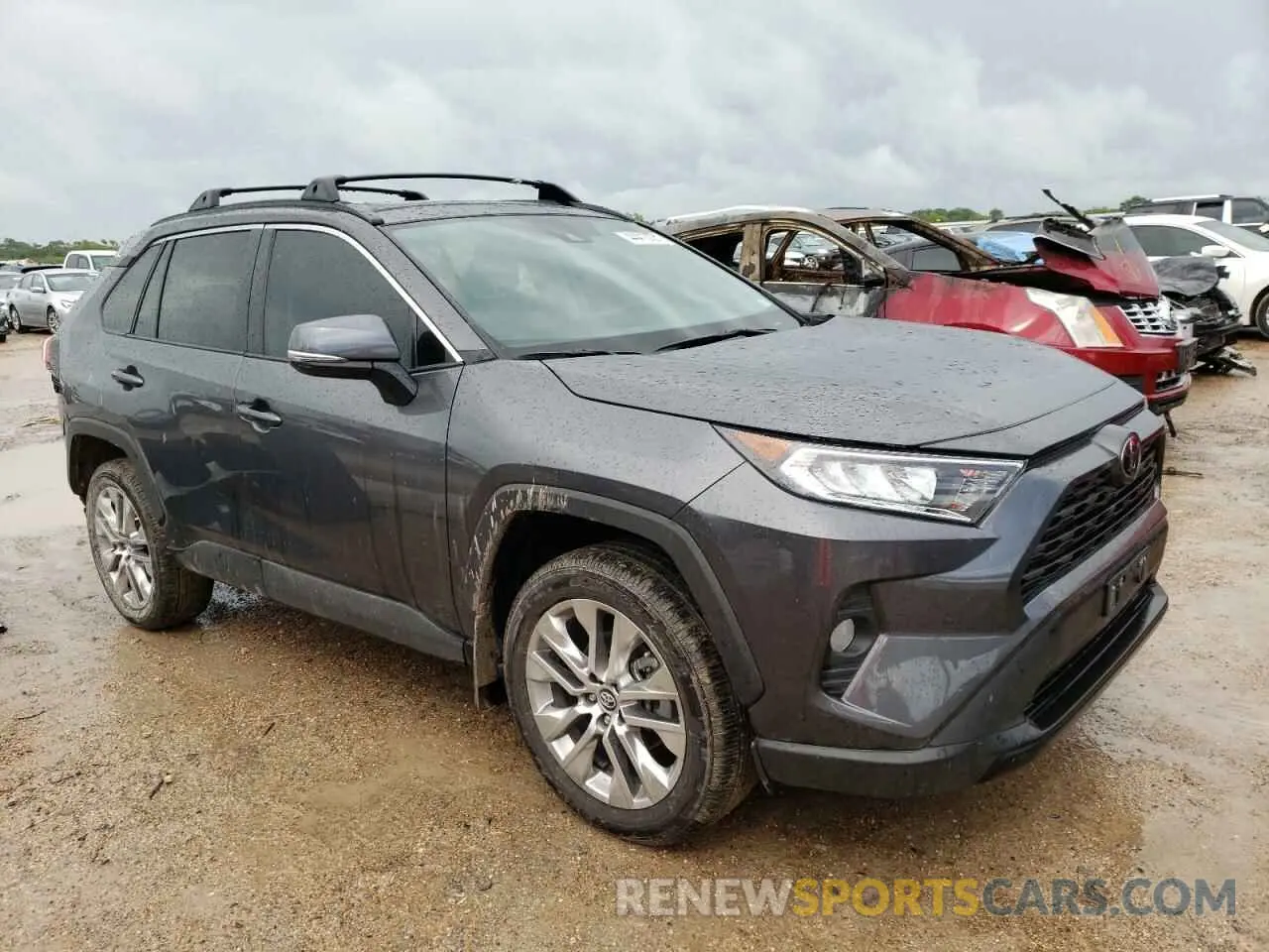 1 fotografías del automóvil dañado 2T3C1RFV1MC100774 TOYOTA RAV4 2021