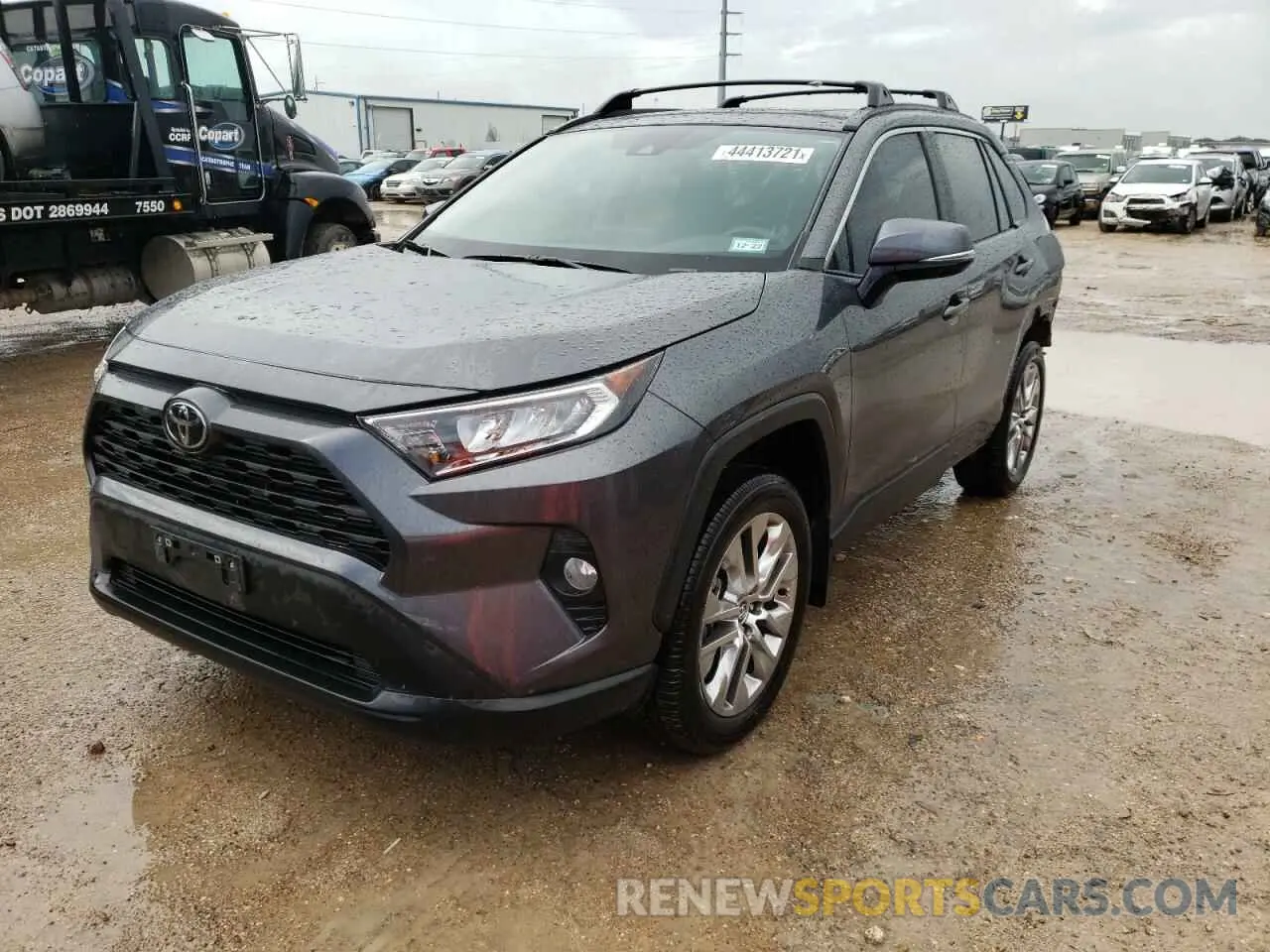 2 fotografías del automóvil dañado 2T3C1RFV1MC100774 TOYOTA RAV4 2021