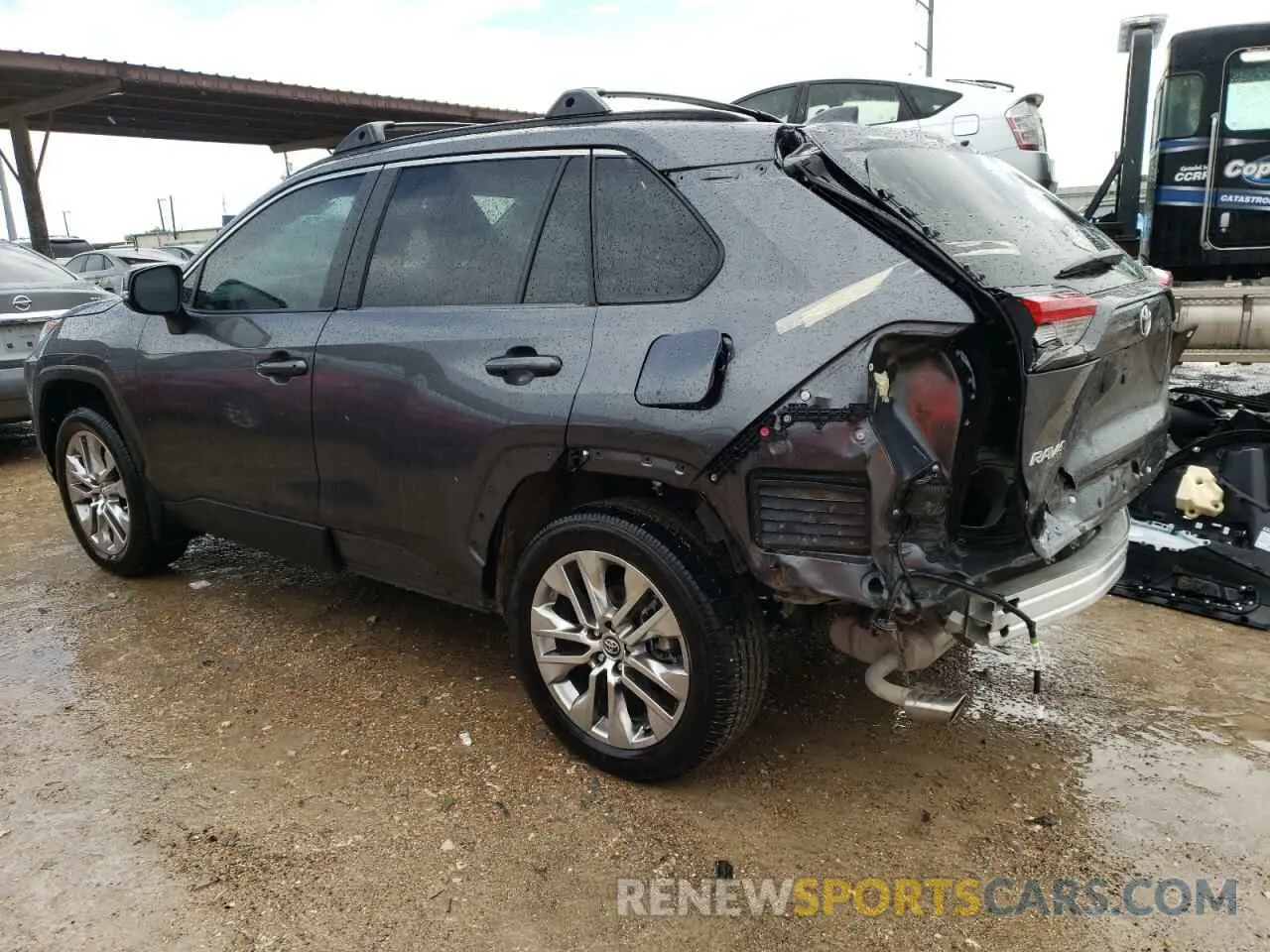 3 fotografías del automóvil dañado 2T3C1RFV1MC100774 TOYOTA RAV4 2021
