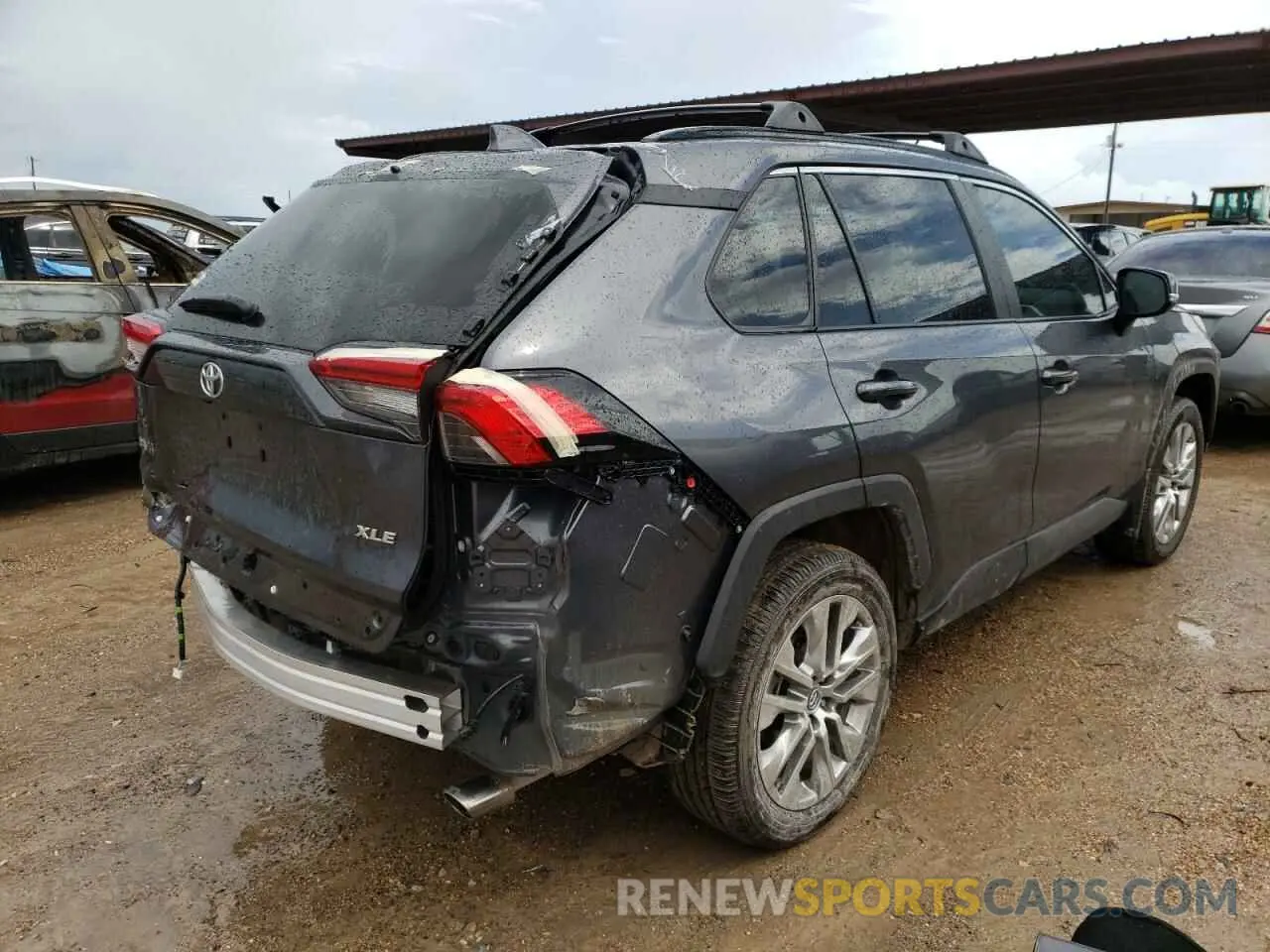 4 fotografías del automóvil dañado 2T3C1RFV1MC100774 TOYOTA RAV4 2021