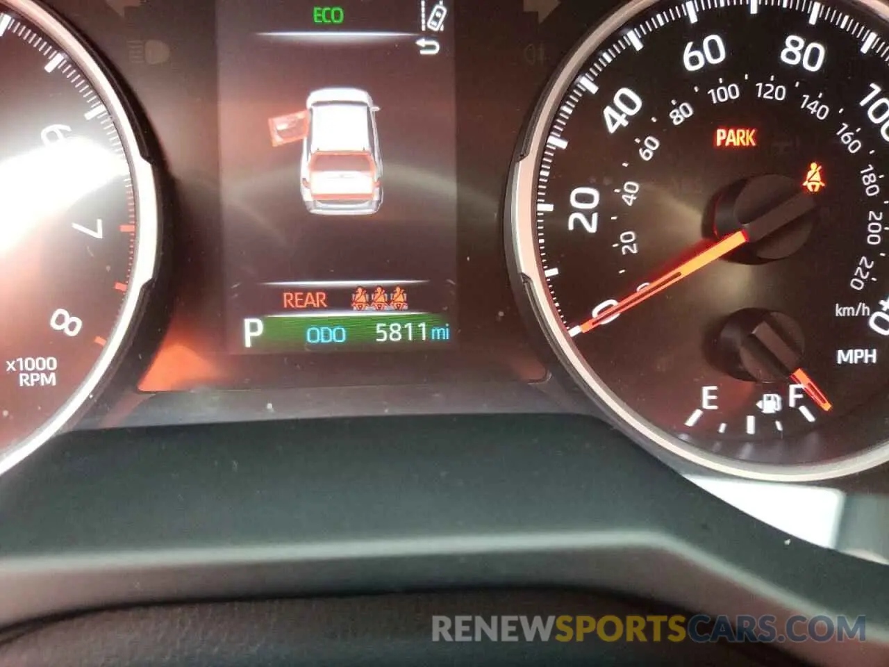 8 fotografías del automóvil dañado 2T3C1RFV1MC100774 TOYOTA RAV4 2021