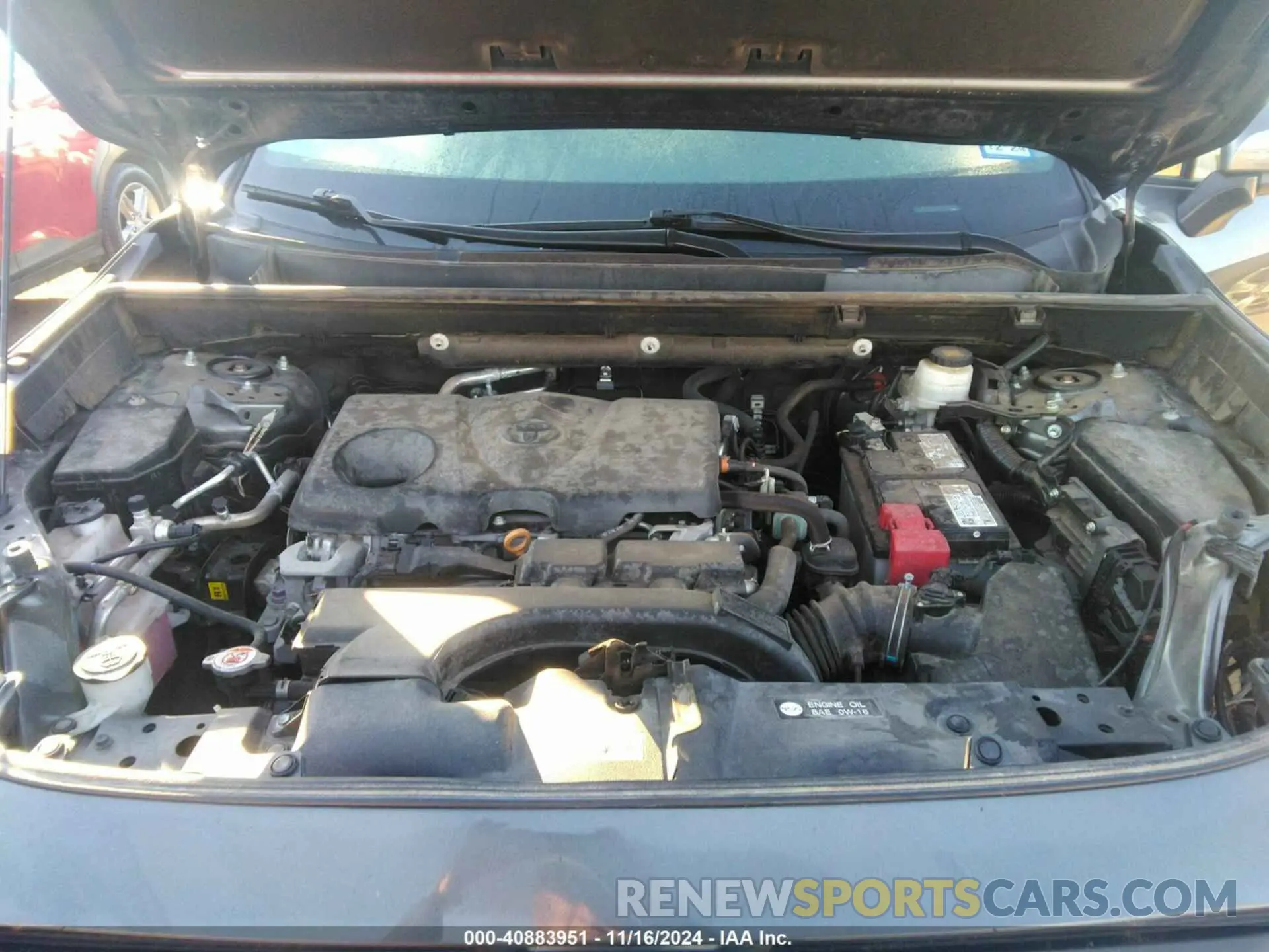 10 fotografías del automóvil dañado 2T3C1RFV1MC105246 TOYOTA RAV4 2021