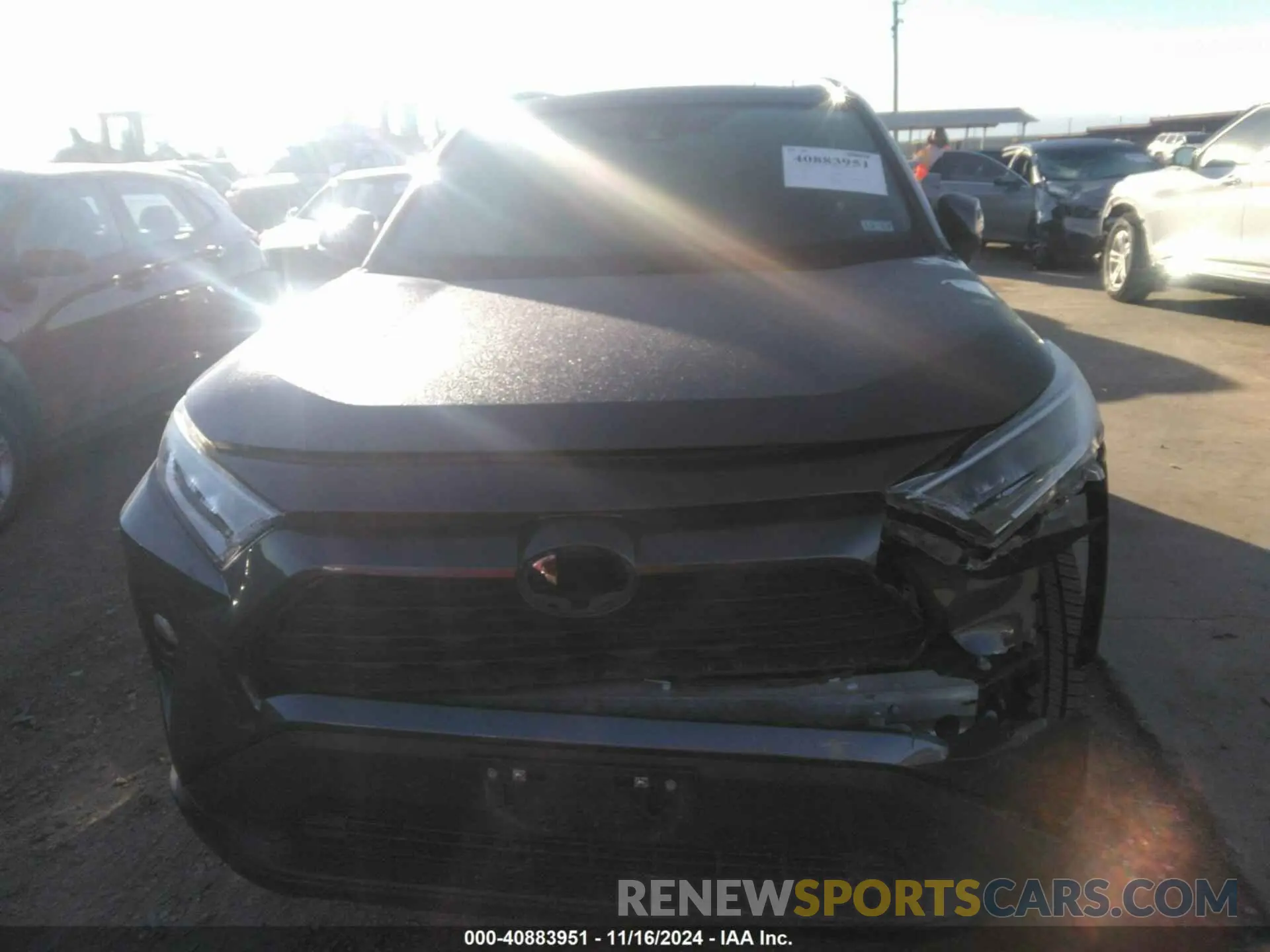 12 fotografías del automóvil dañado 2T3C1RFV1MC105246 TOYOTA RAV4 2021