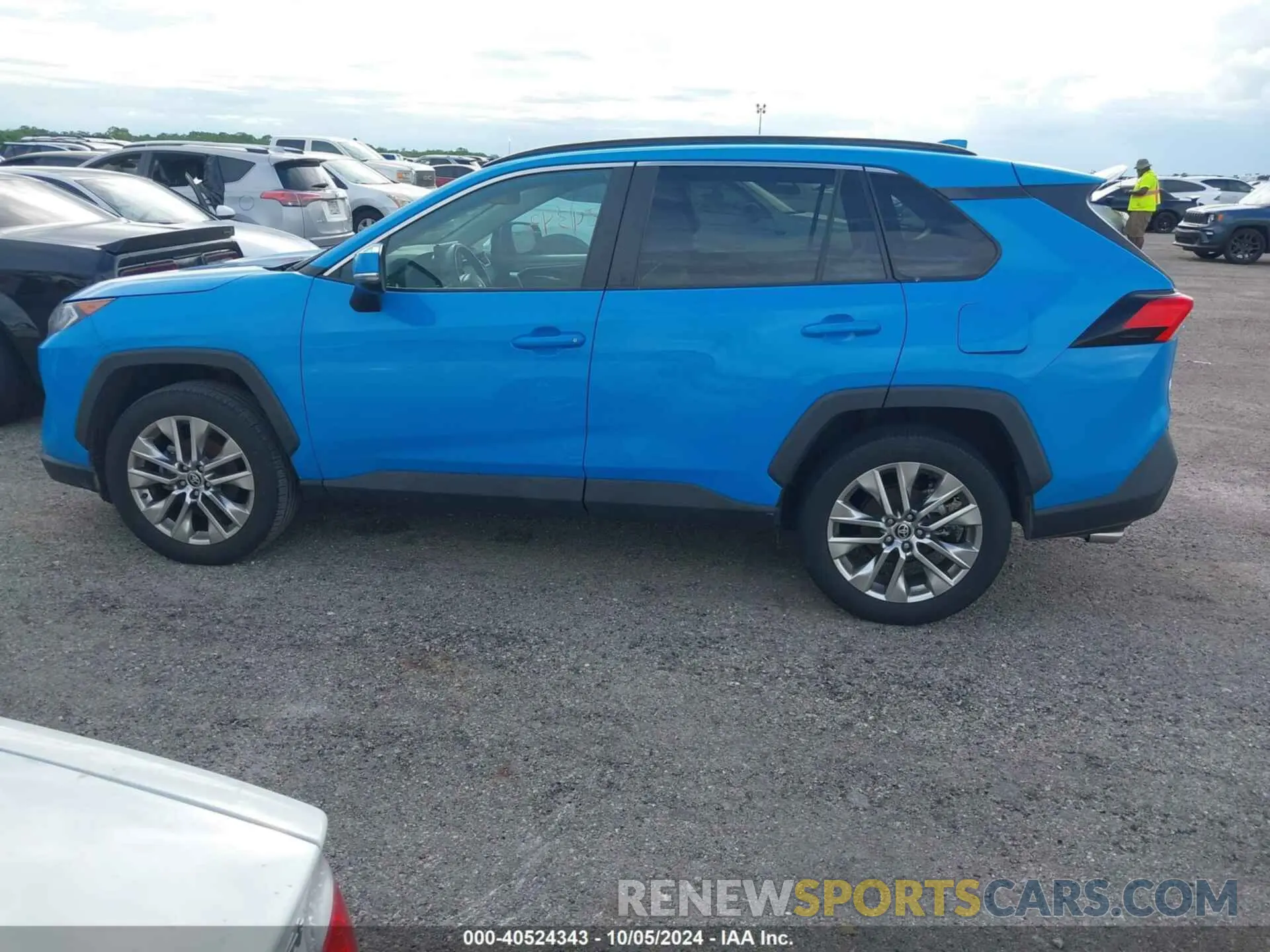 14 fotografías del automóvil dañado 2T3C1RFV1MW154137 TOYOTA RAV4 2021