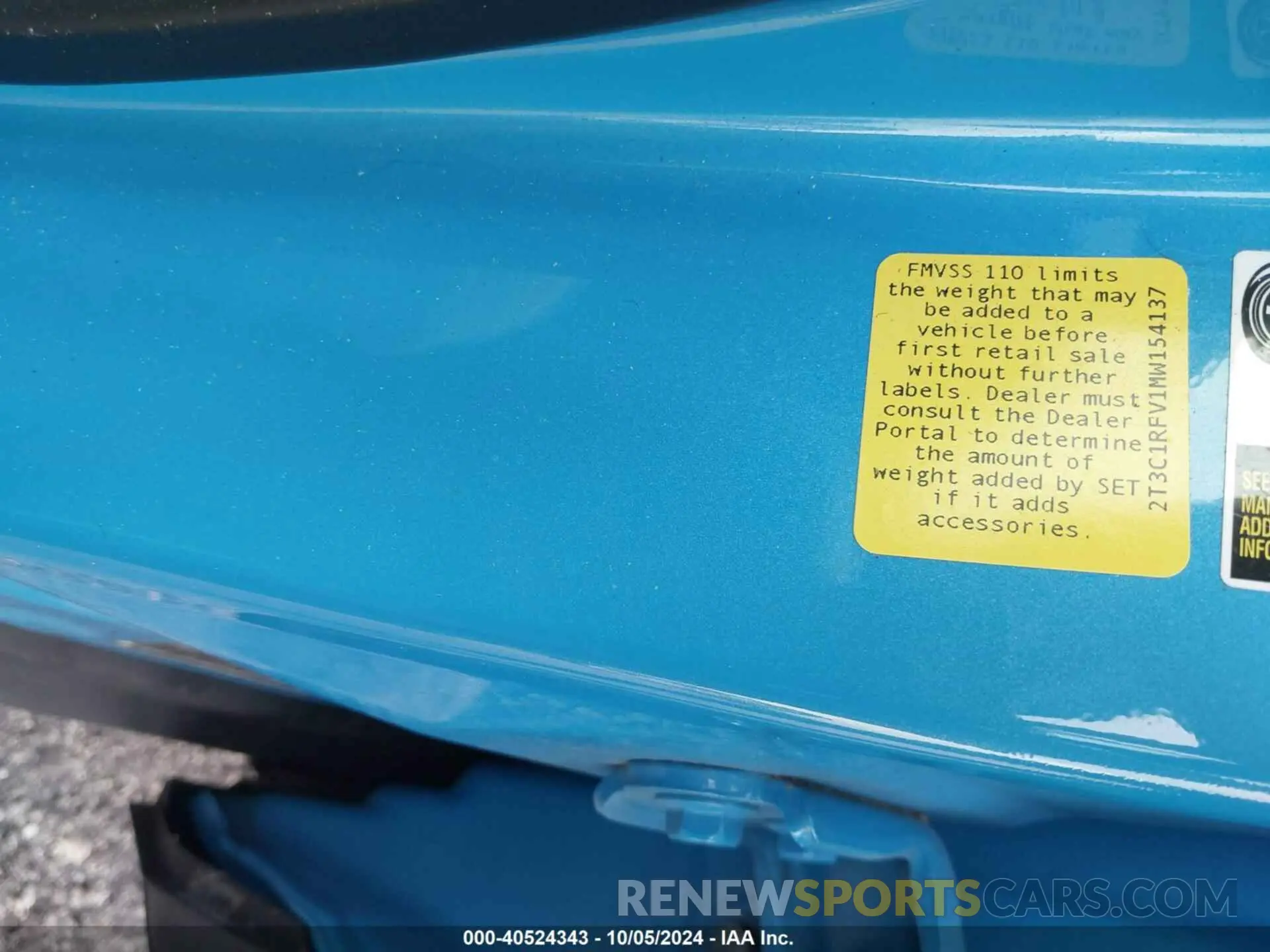 9 fotografías del automóvil dañado 2T3C1RFV1MW154137 TOYOTA RAV4 2021