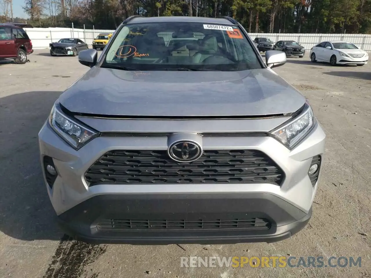 5 fotografías del automóvil dañado 2T3C1RFV2MC112254 TOYOTA RAV4 2021