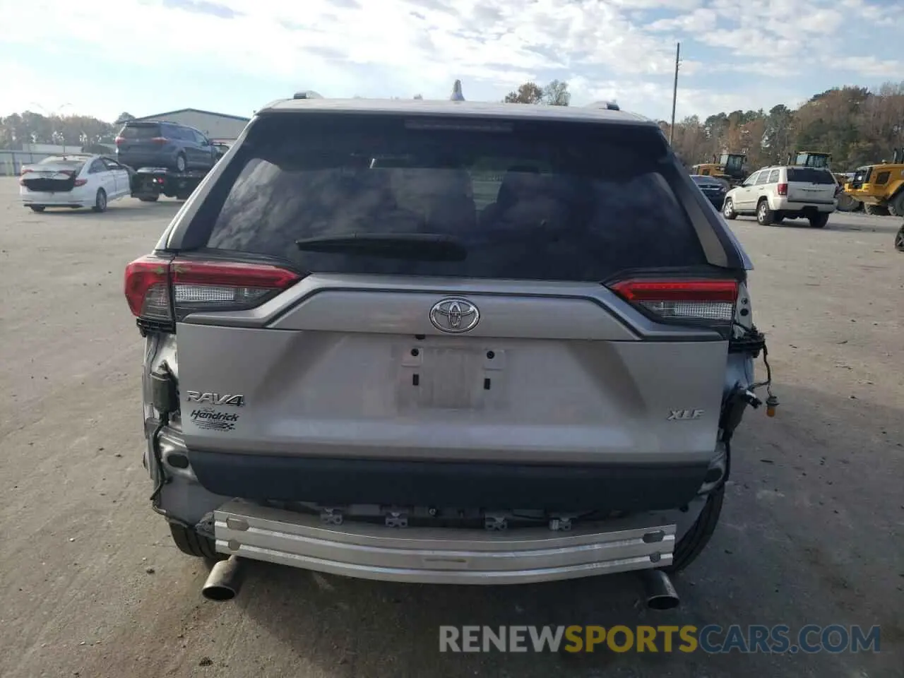 6 fotografías del automóvil dañado 2T3C1RFV2MC112254 TOYOTA RAV4 2021