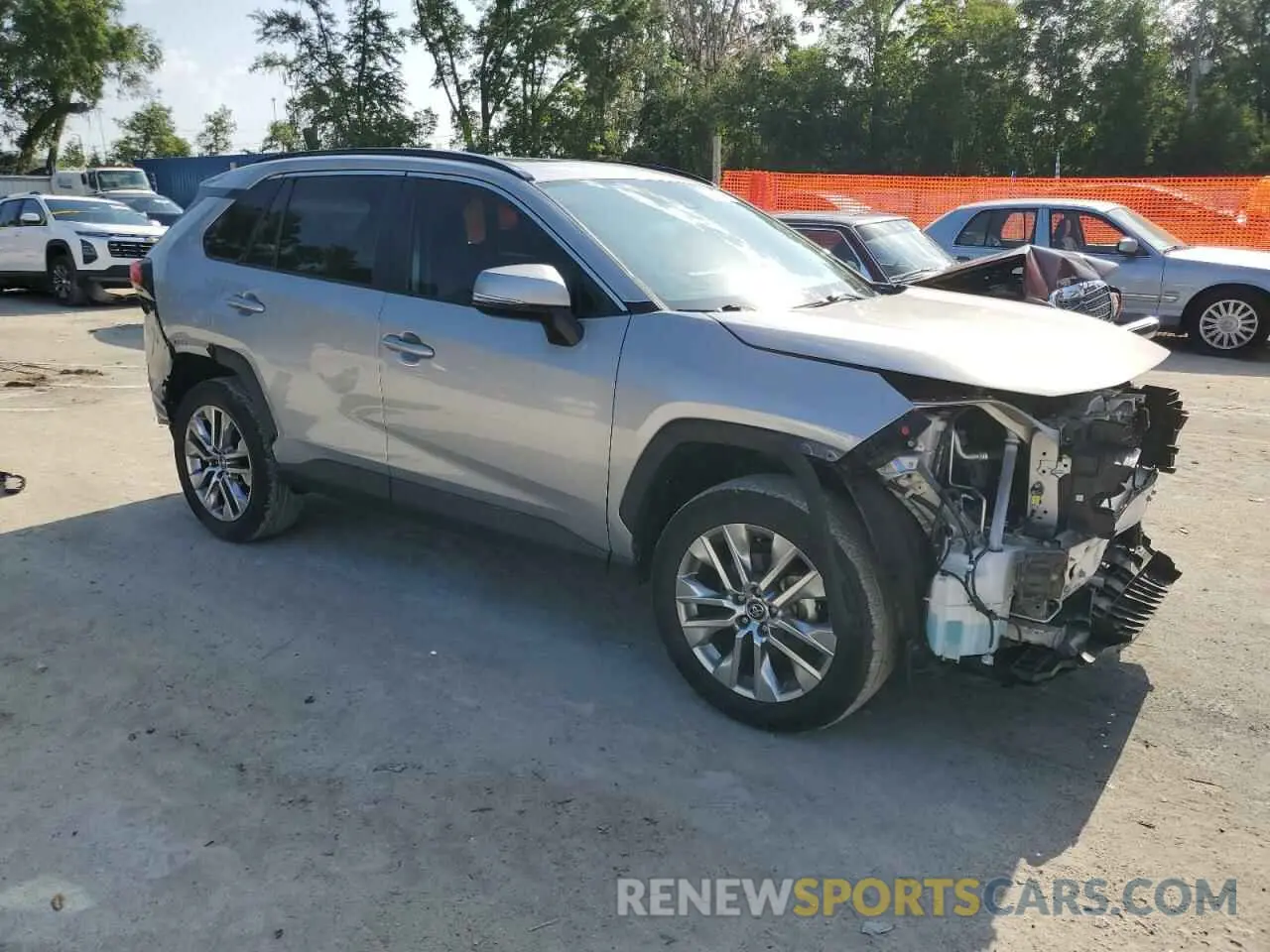 4 fotografías del automóvil dañado 2T3C1RFV2MW108283 TOYOTA RAV4 2021