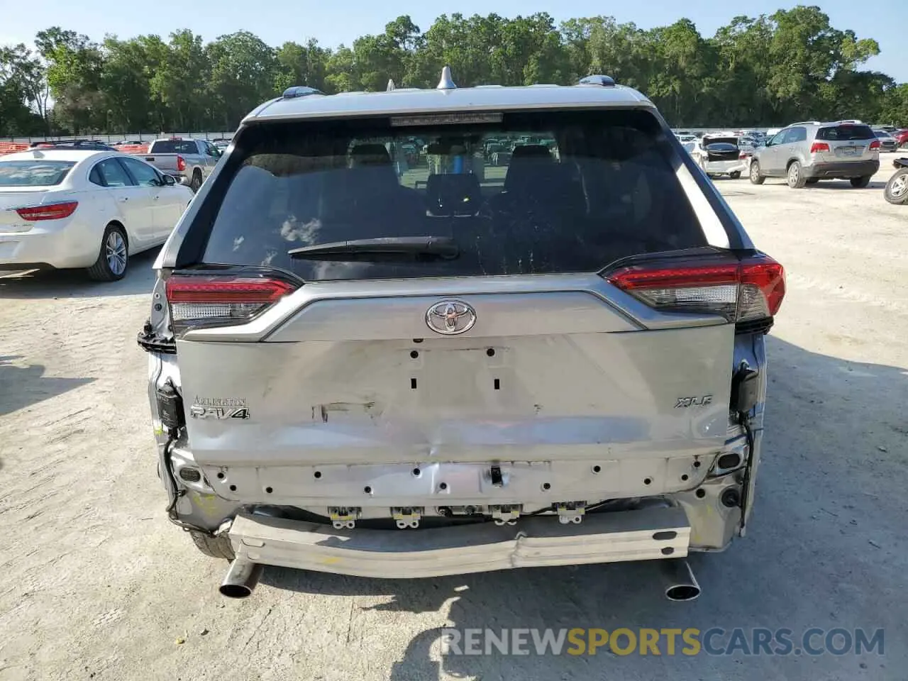 6 fotografías del automóvil dañado 2T3C1RFV2MW108283 TOYOTA RAV4 2021