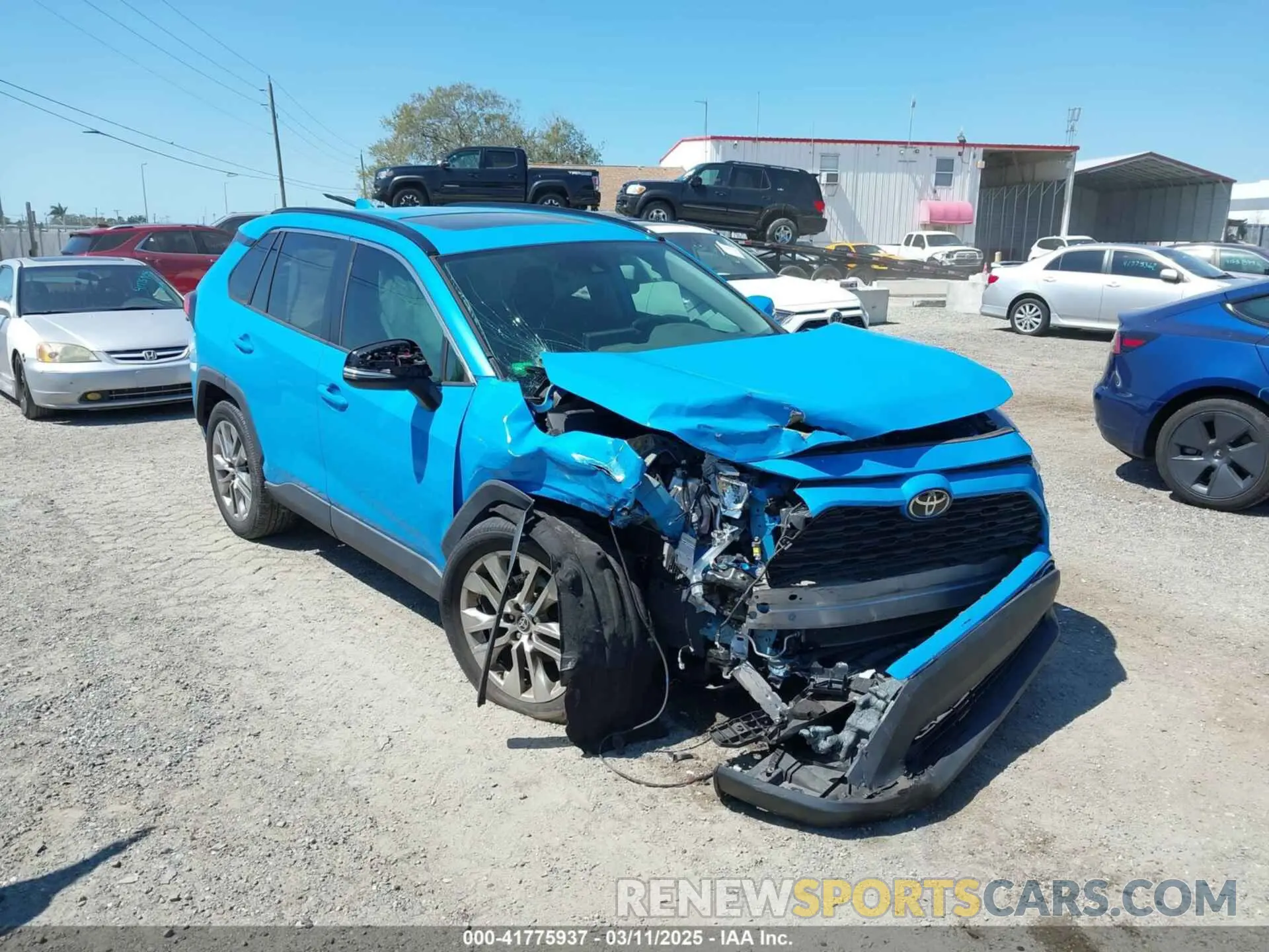 1 fotografías del automóvil dañado 2T3C1RFV2MW157922 TOYOTA RAV4 2021