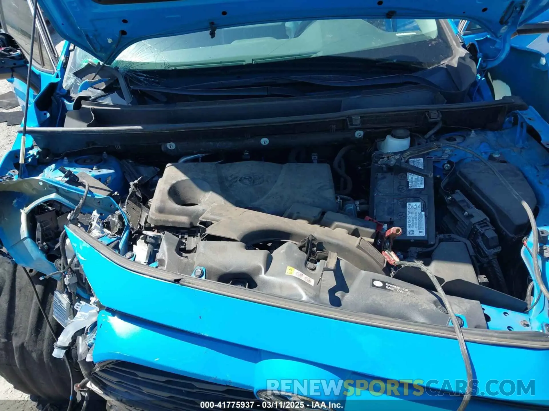 10 fotografías del automóvil dañado 2T3C1RFV2MW157922 TOYOTA RAV4 2021