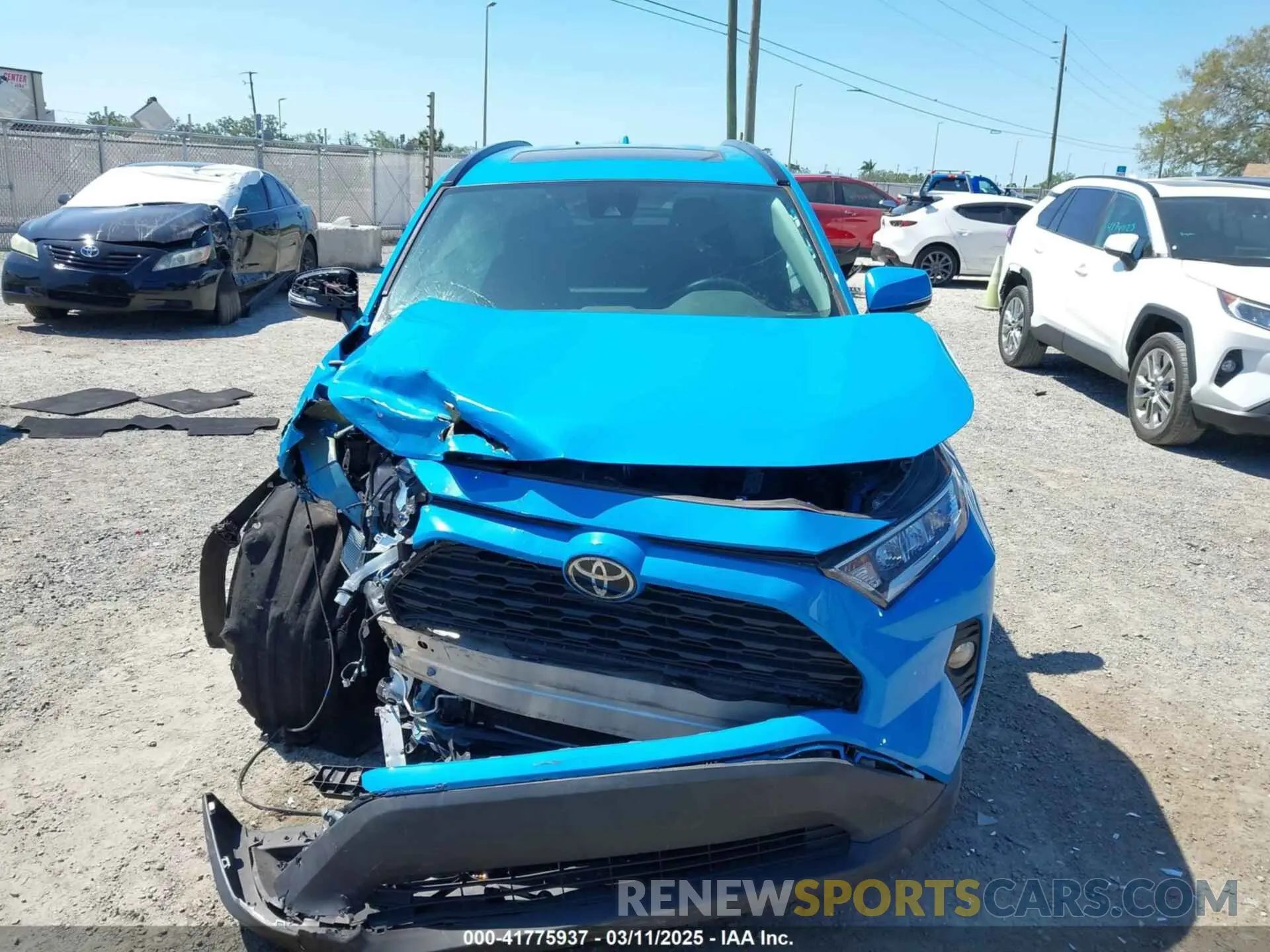 12 fotografías del automóvil dañado 2T3C1RFV2MW157922 TOYOTA RAV4 2021