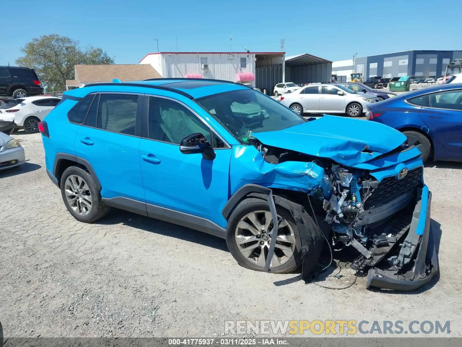 13 fotografías del automóvil dañado 2T3C1RFV2MW157922 TOYOTA RAV4 2021