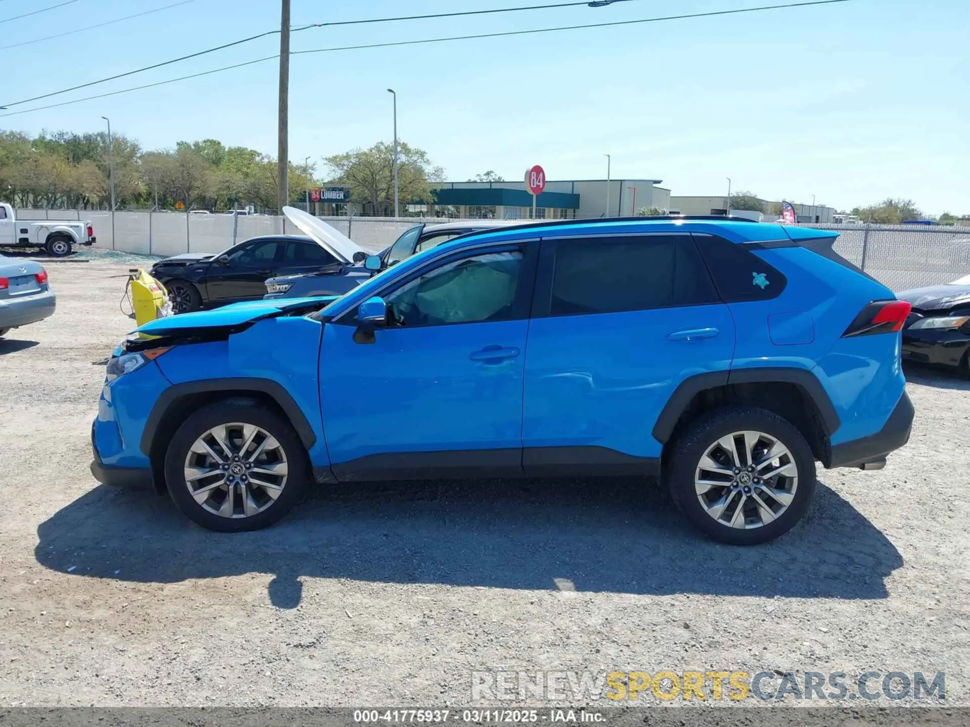 14 fotografías del automóvil dañado 2T3C1RFV2MW157922 TOYOTA RAV4 2021