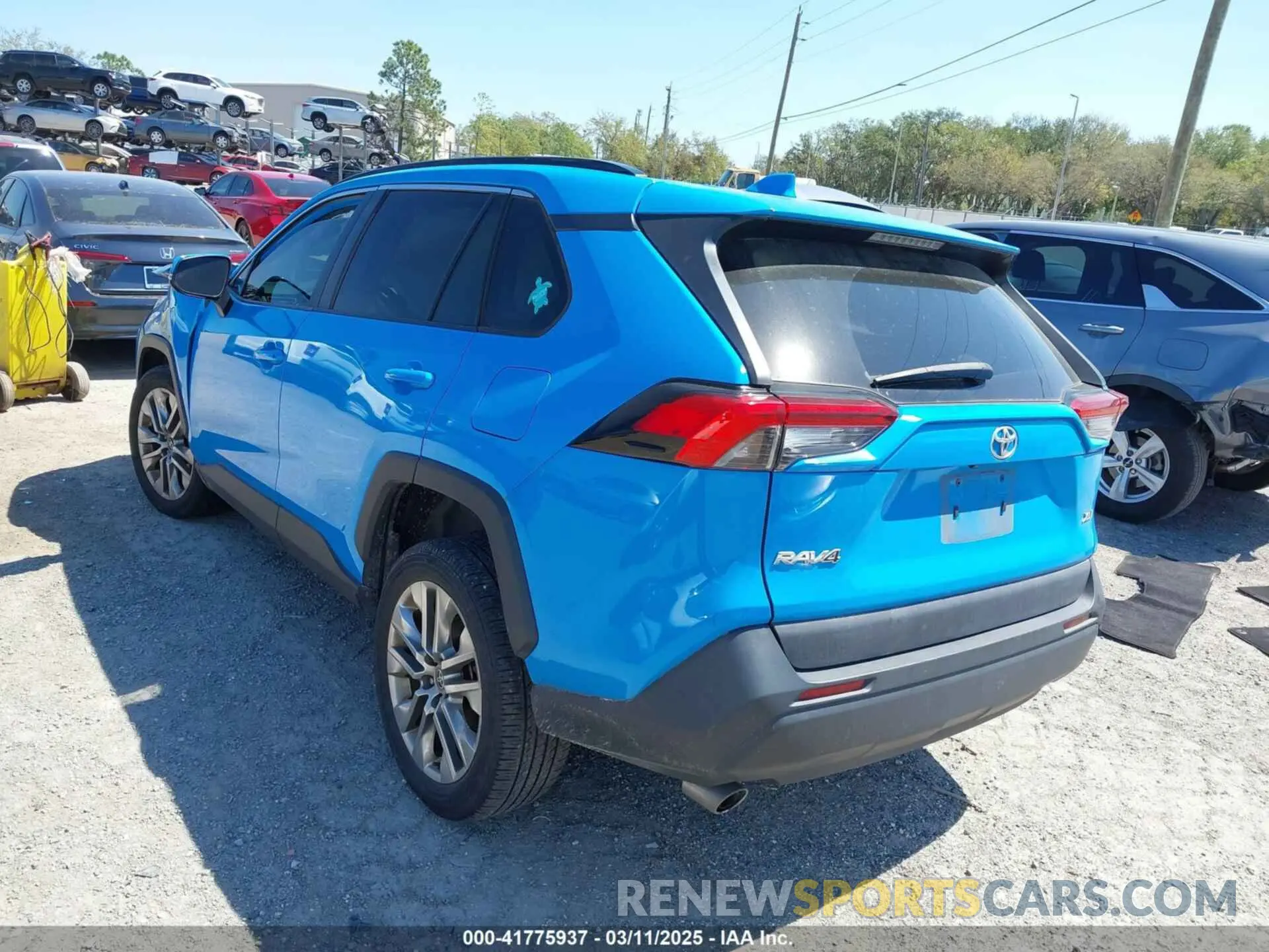 3 fotografías del automóvil dañado 2T3C1RFV2MW157922 TOYOTA RAV4 2021
