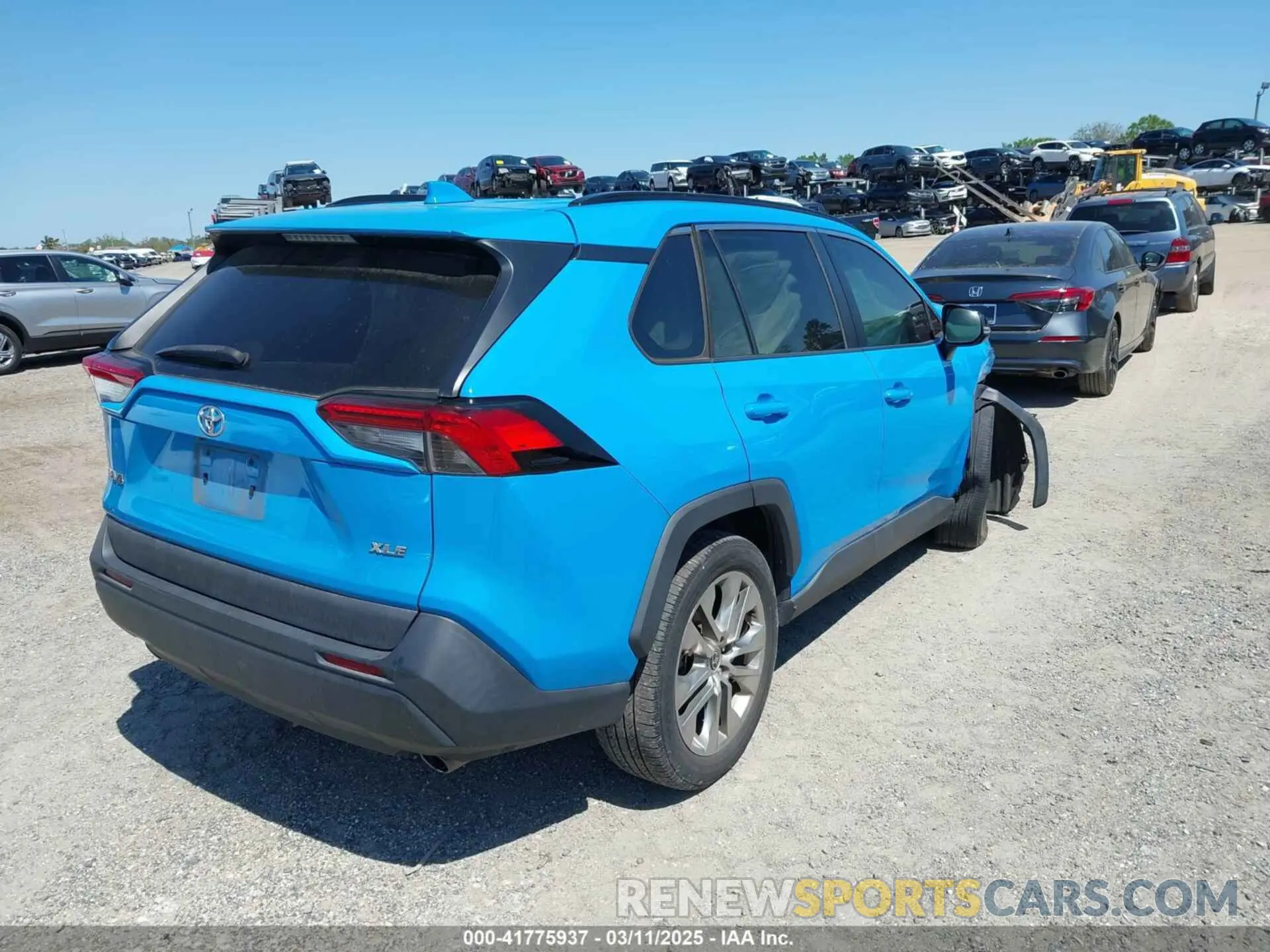 4 fotografías del automóvil dañado 2T3C1RFV2MW157922 TOYOTA RAV4 2021