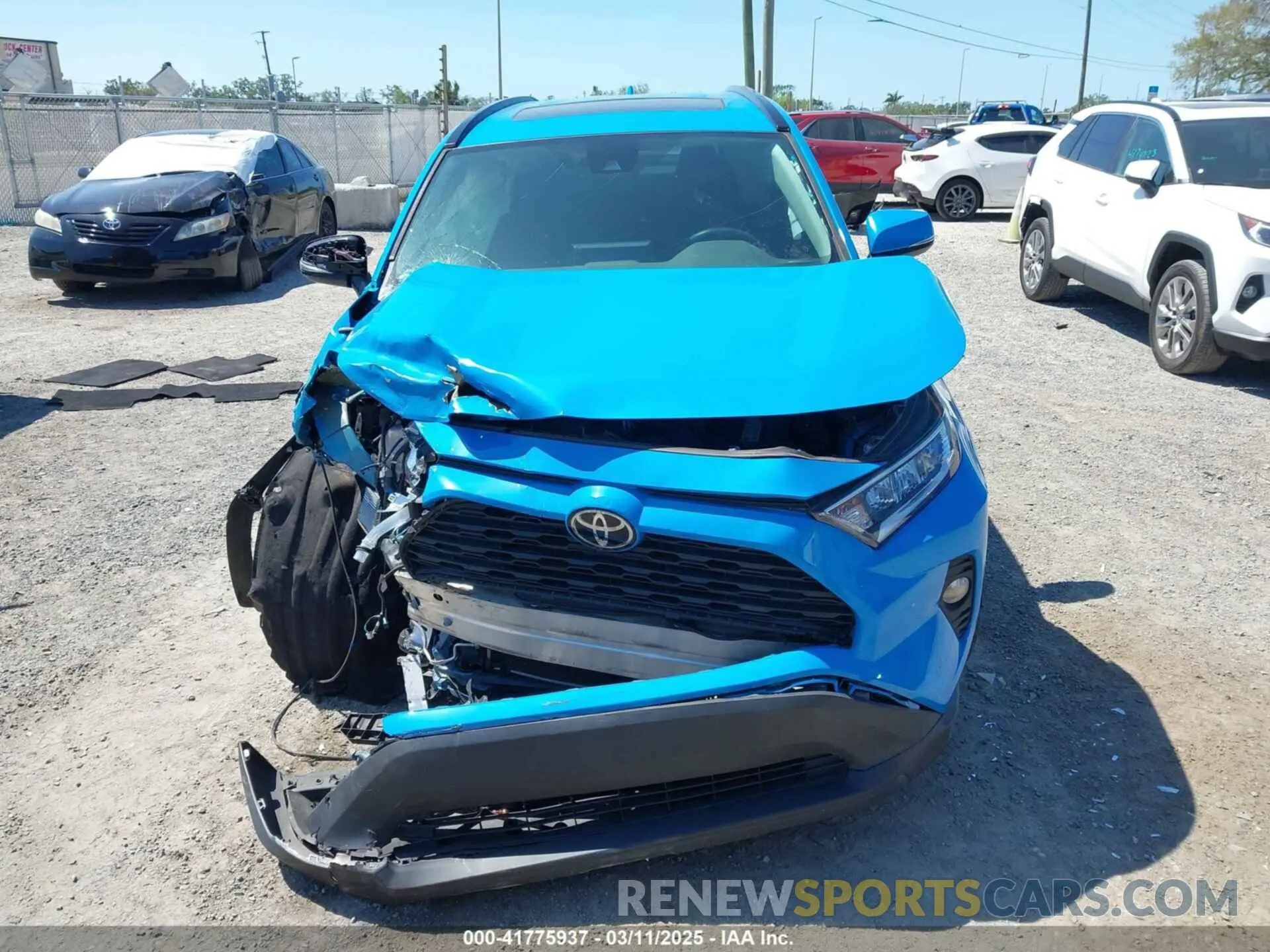 6 fotografías del automóvil dañado 2T3C1RFV2MW157922 TOYOTA RAV4 2021