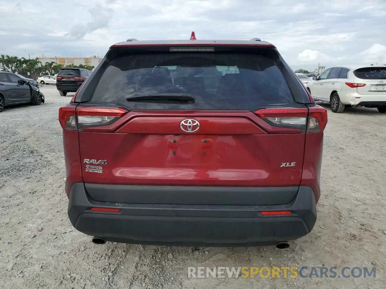 6 fotografías del automóvil dañado 2T3C1RFV2MW169004 TOYOTA RAV4 2021
