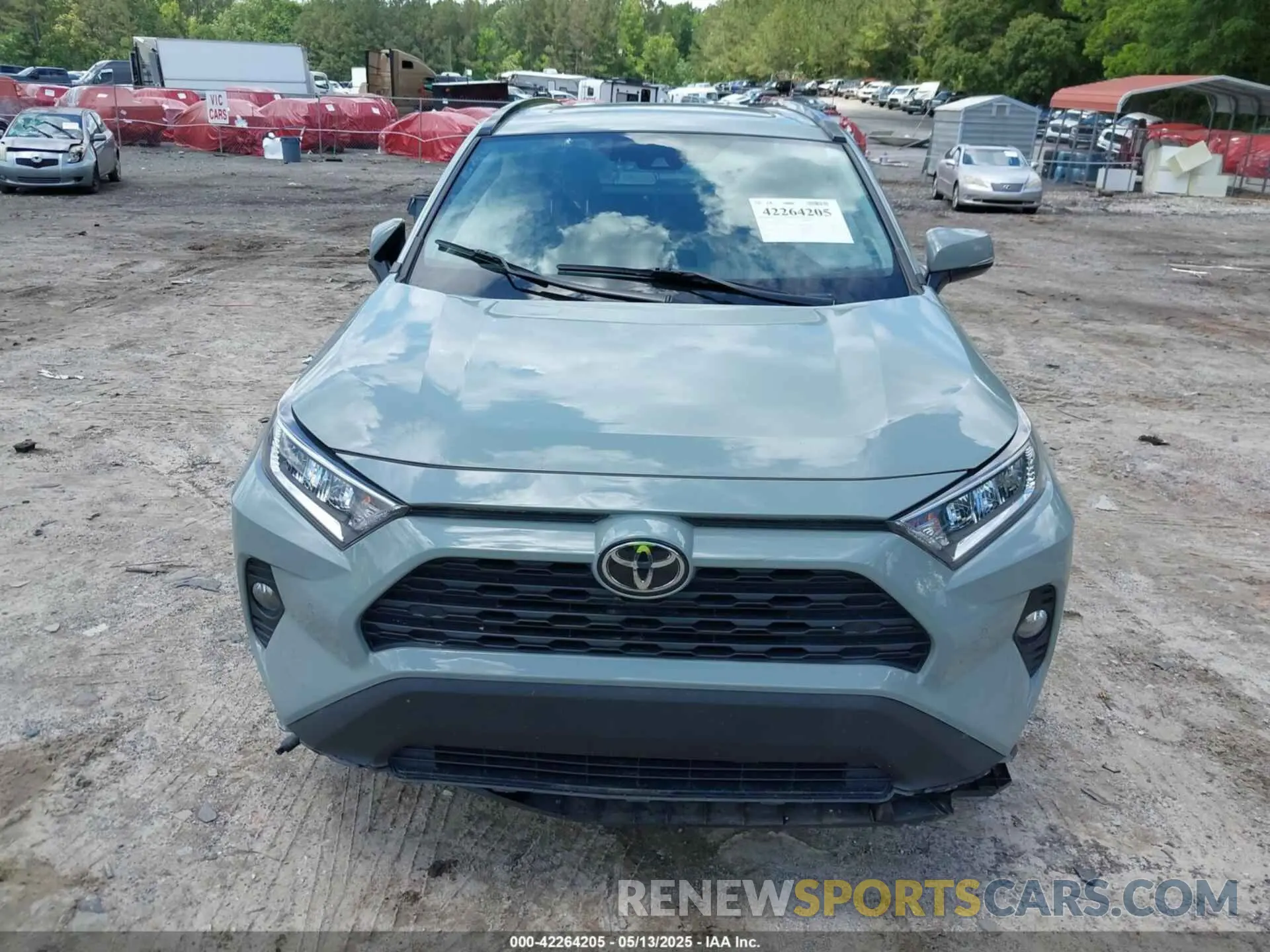 11 fotografías del automóvil dañado 2T3C1RFV2MW173084 TOYOTA RAV4 2021