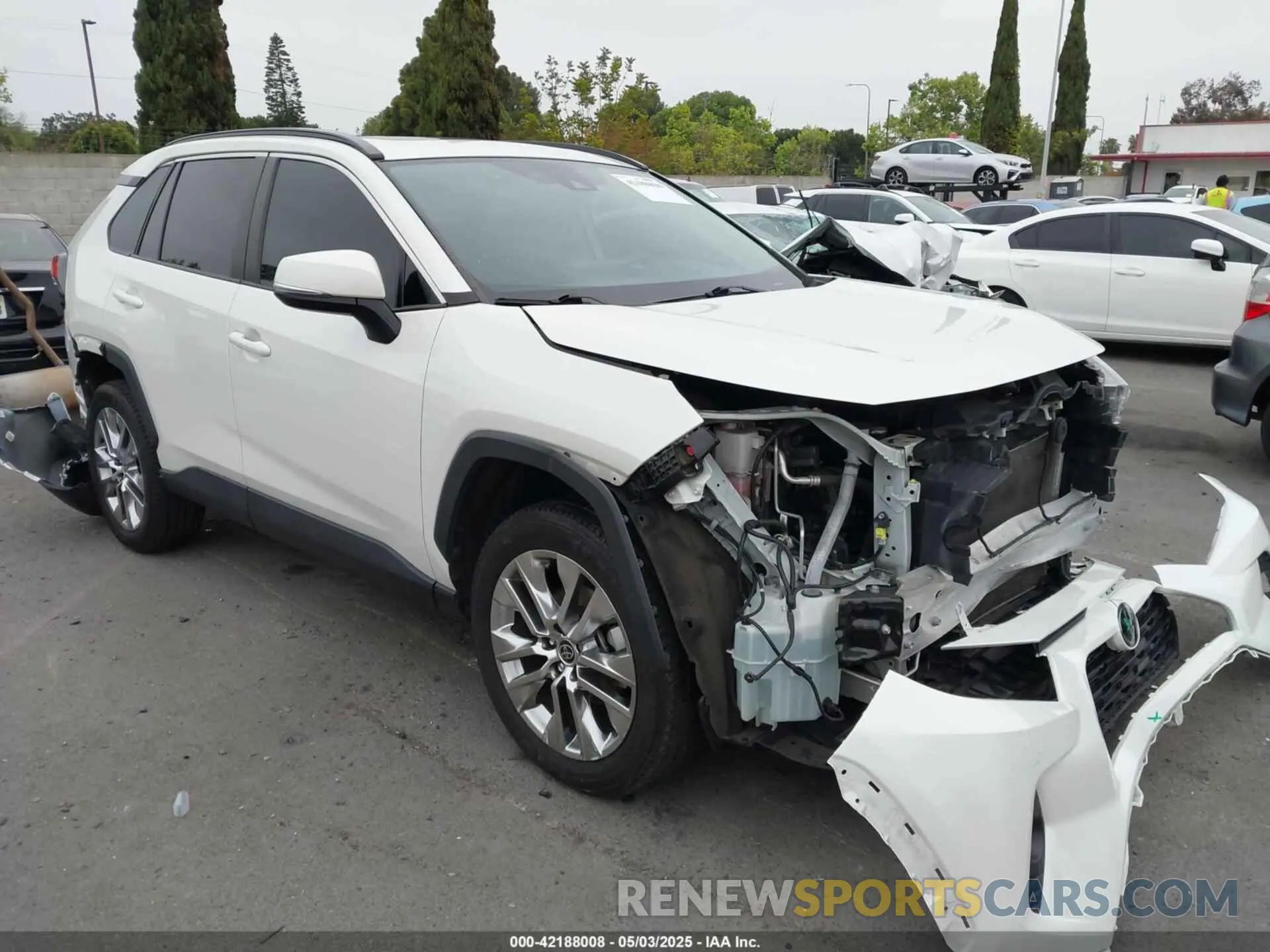 1 fotografías del automóvil dañado 2T3C1RFV2MW184327 TOYOTA RAV4 2021