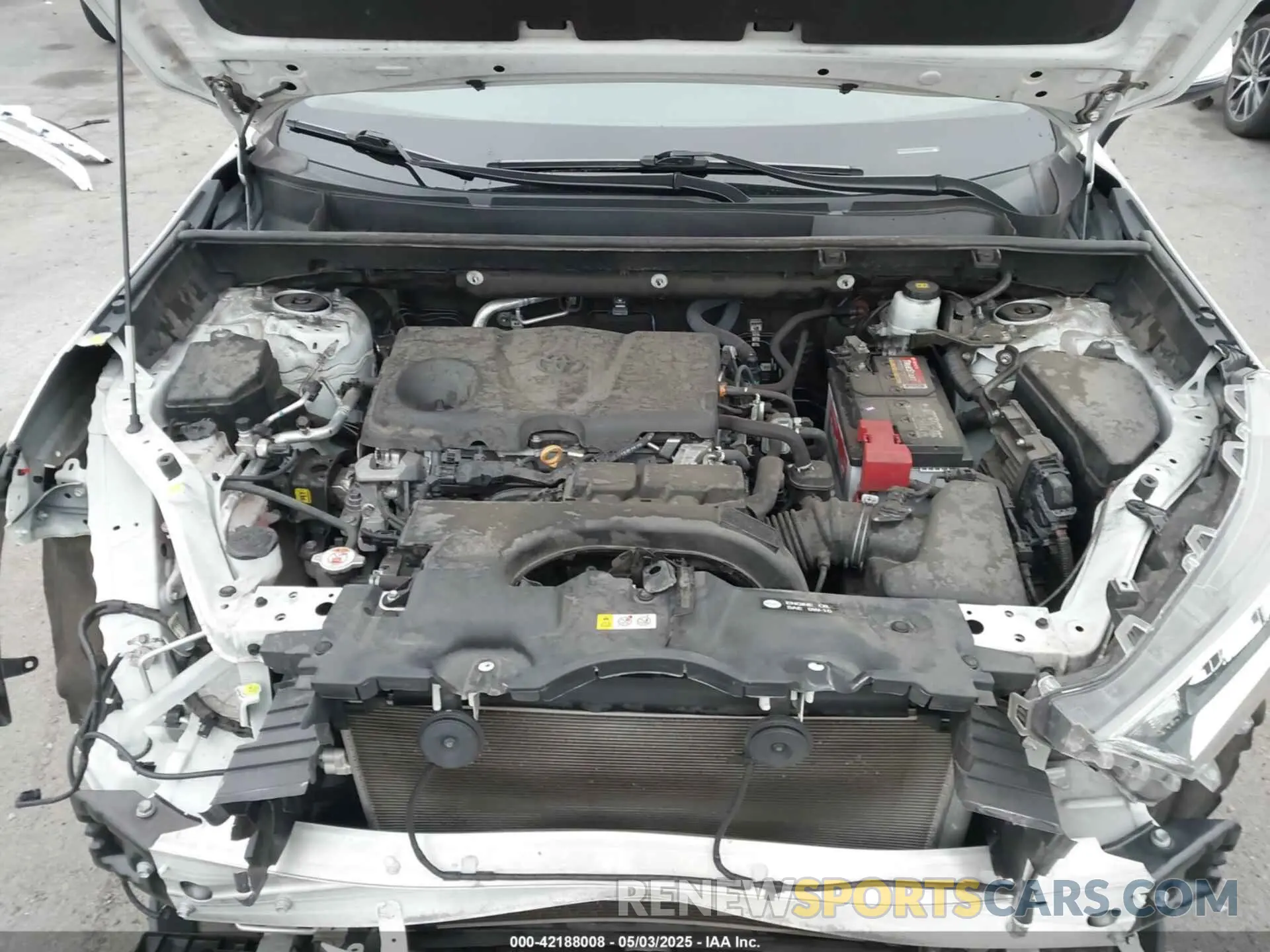 10 fotografías del automóvil dañado 2T3C1RFV2MW184327 TOYOTA RAV4 2021