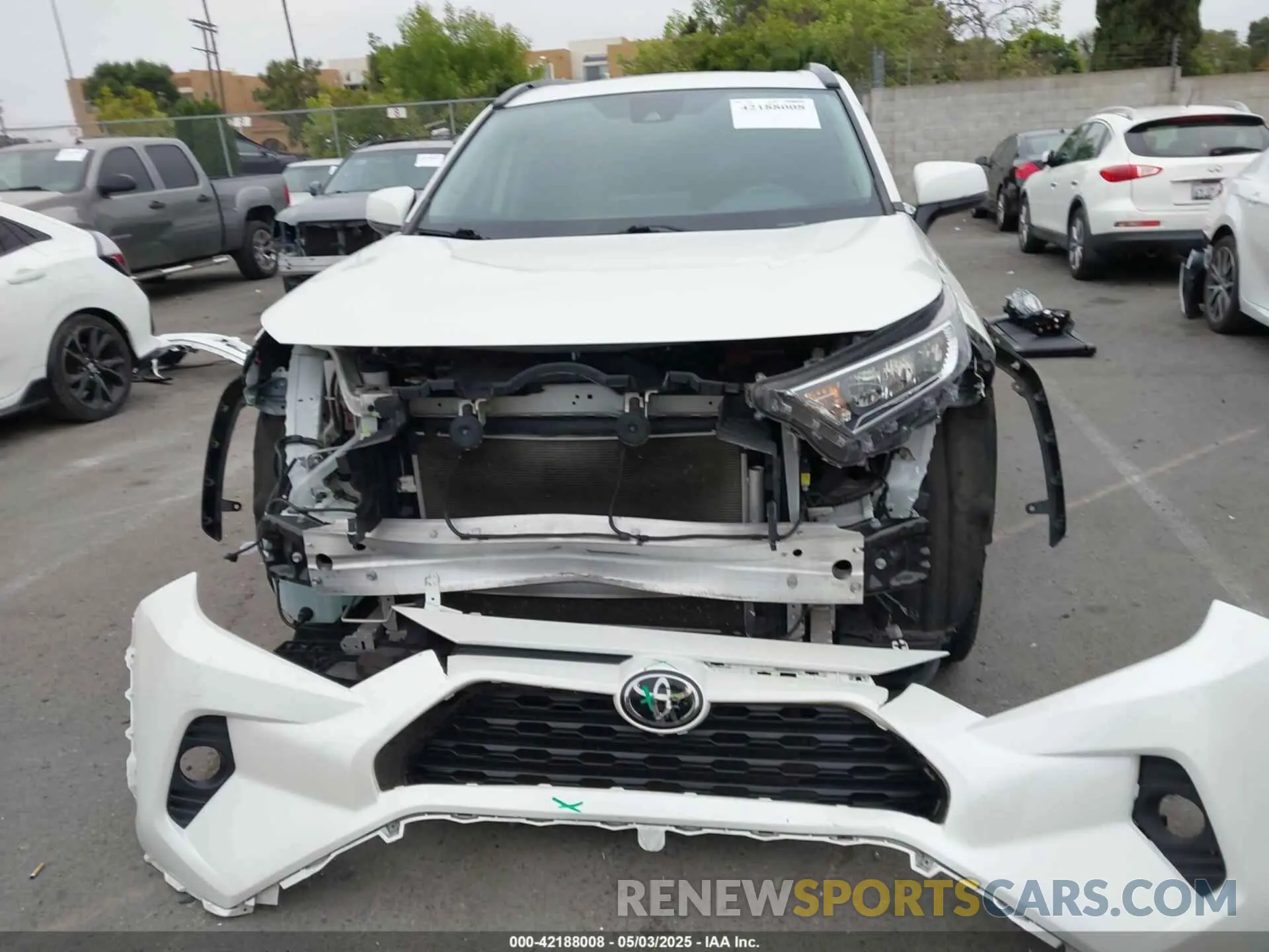 13 fotografías del automóvil dañado 2T3C1RFV2MW184327 TOYOTA RAV4 2021