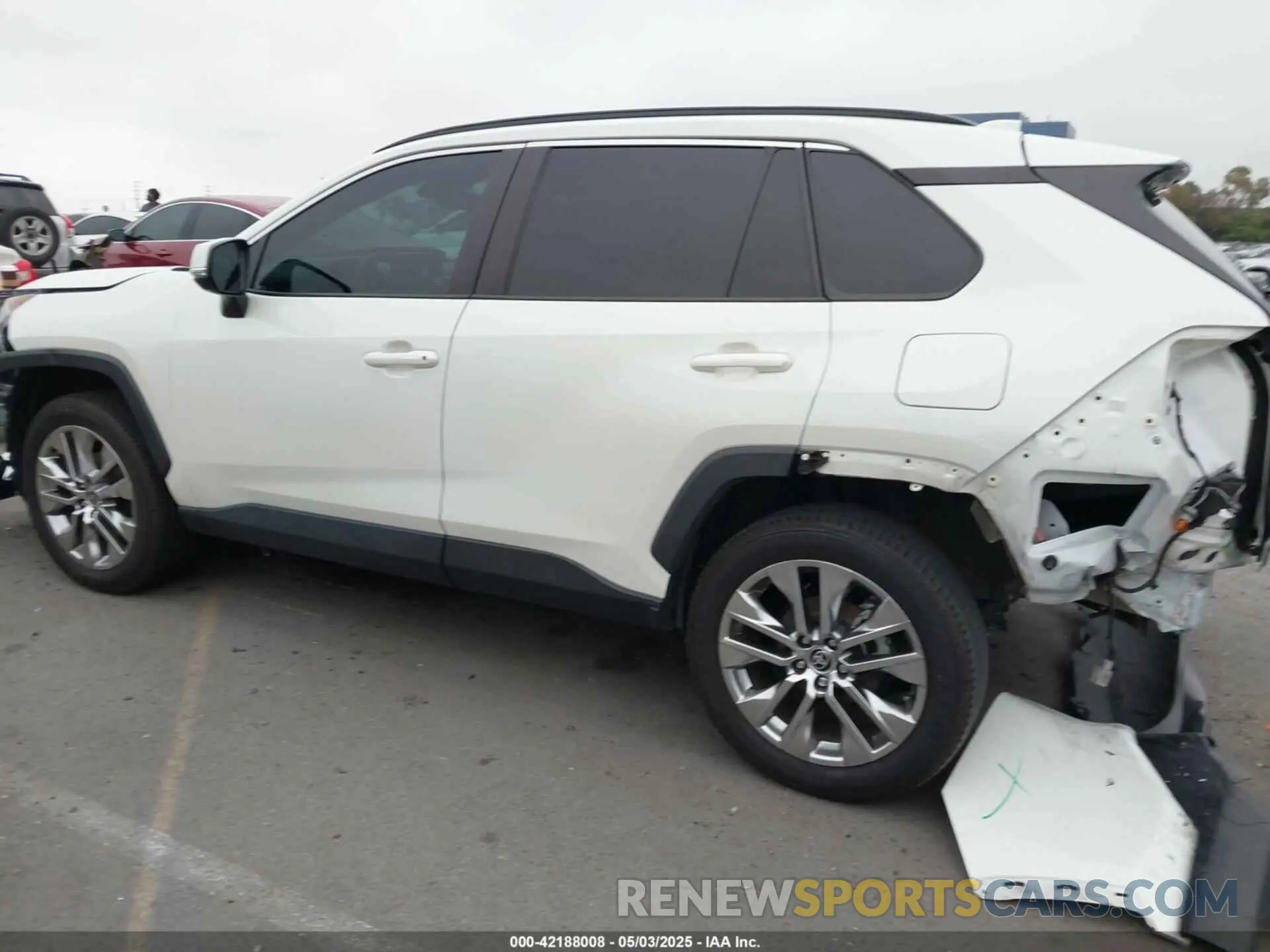 15 fotografías del automóvil dañado 2T3C1RFV2MW184327 TOYOTA RAV4 2021