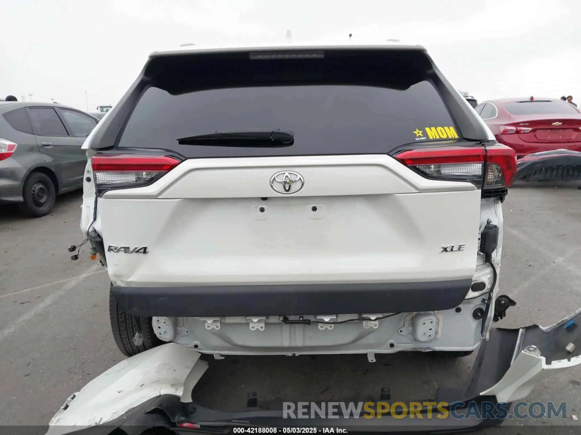 17 fotografías del automóvil dañado 2T3C1RFV2MW184327 TOYOTA RAV4 2021