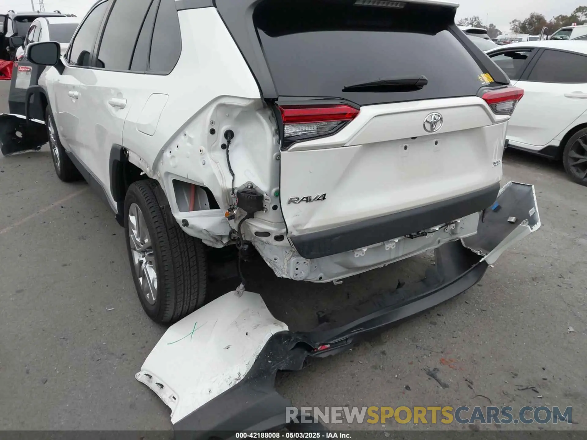 18 fotografías del automóvil dañado 2T3C1RFV2MW184327 TOYOTA RAV4 2021
