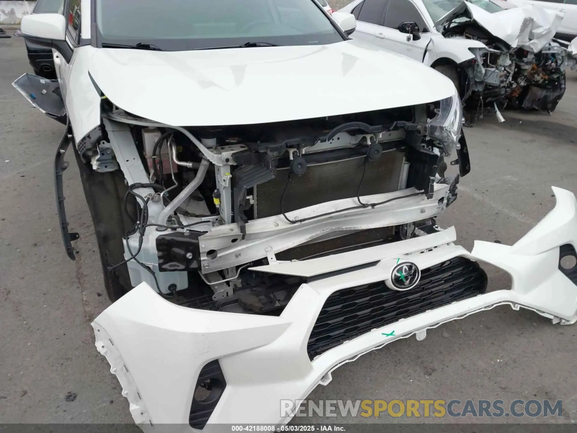 6 fotografías del automóvil dañado 2T3C1RFV2MW184327 TOYOTA RAV4 2021