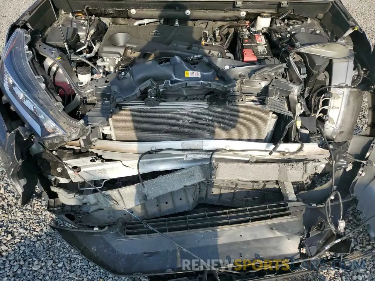 12 fotografías del automóvil dañado 2T3C1RFV3MW146721 TOYOTA RAV4 2021