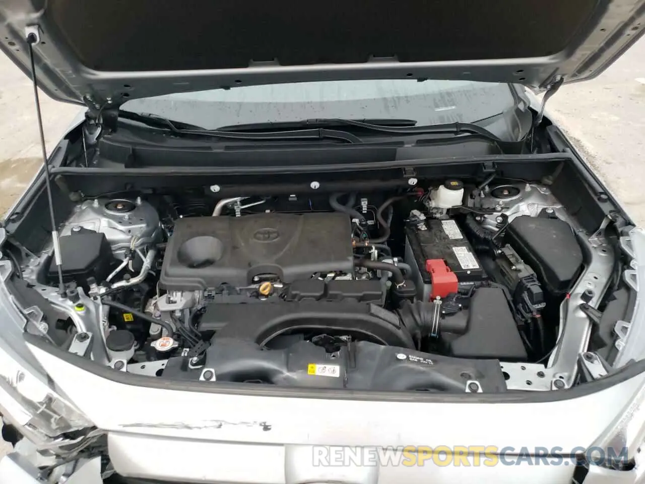 12 fotografías del automóvil dañado 2T3C1RFV4MC130609 TOYOTA RAV4 2021