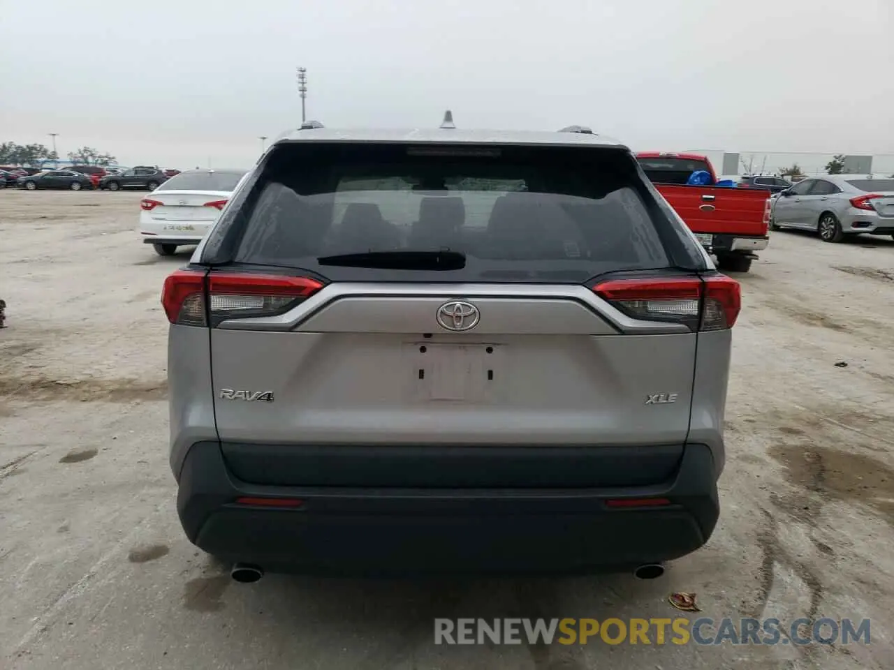 6 fotografías del automóvil dañado 2T3C1RFV4MC130609 TOYOTA RAV4 2021