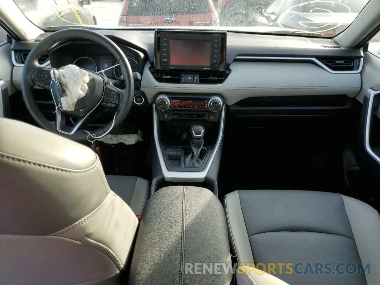 8 fotografías del automóvil dañado 2T3C1RFV4MC130609 TOYOTA RAV4 2021