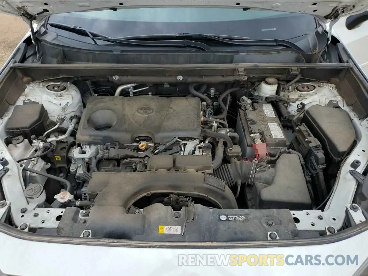 12 fotografías del automóvil dañado 2T3C1RFV4MW112786 TOYOTA RAV4 2021
