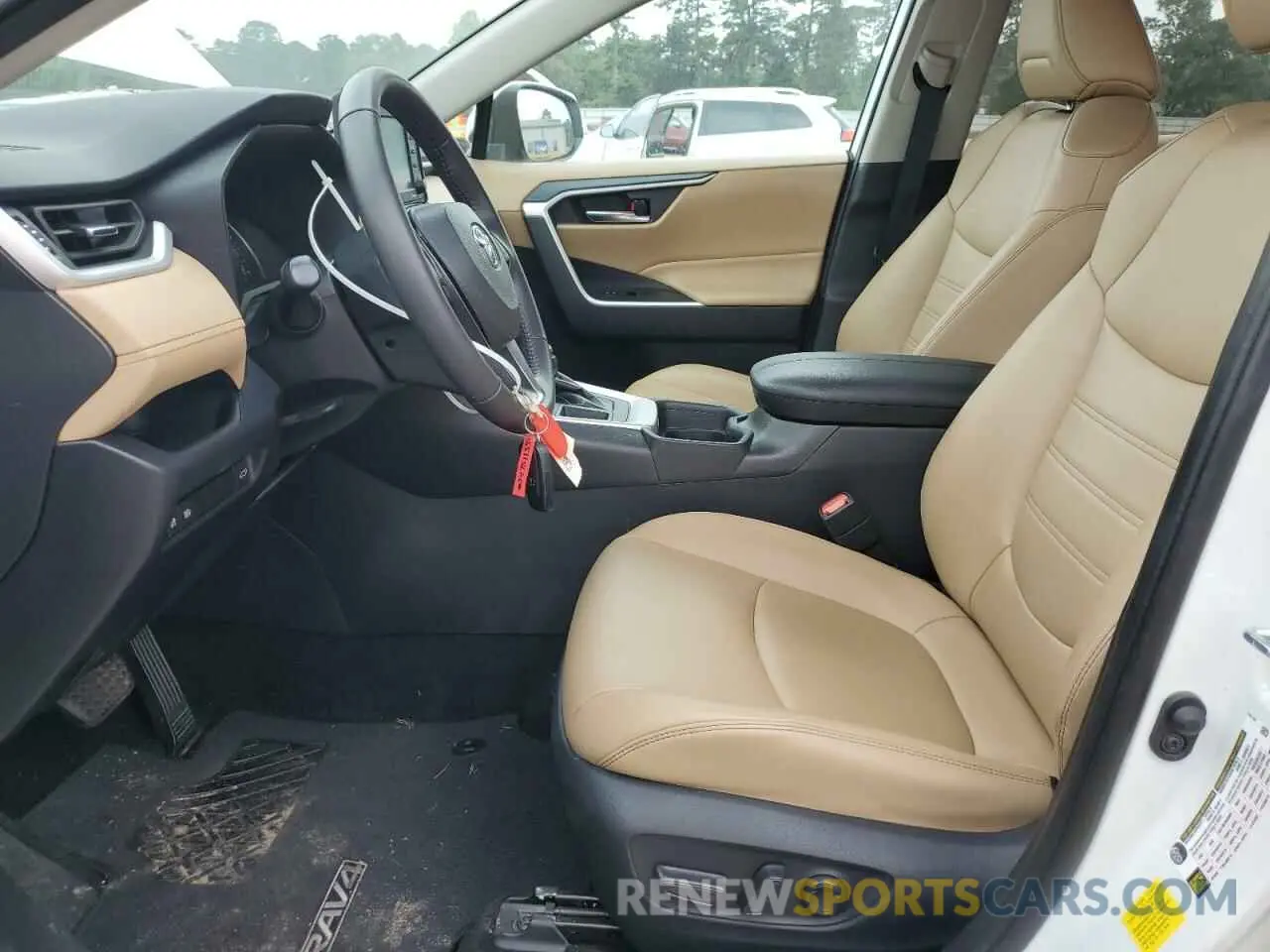 7 fotografías del automóvil dañado 2T3C1RFV4MW112786 TOYOTA RAV4 2021